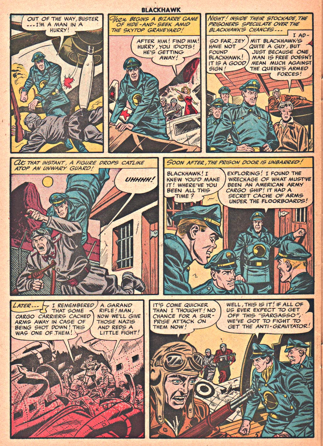 Read online Blackhawk (1957) comic -  Issue #83 - 30