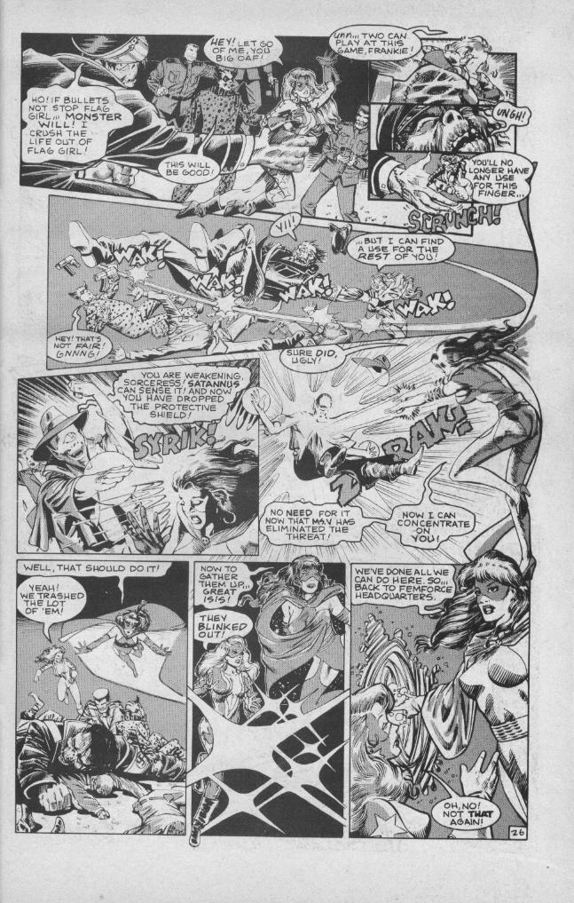 Read online Femforce comic -  Issue #34 - 31