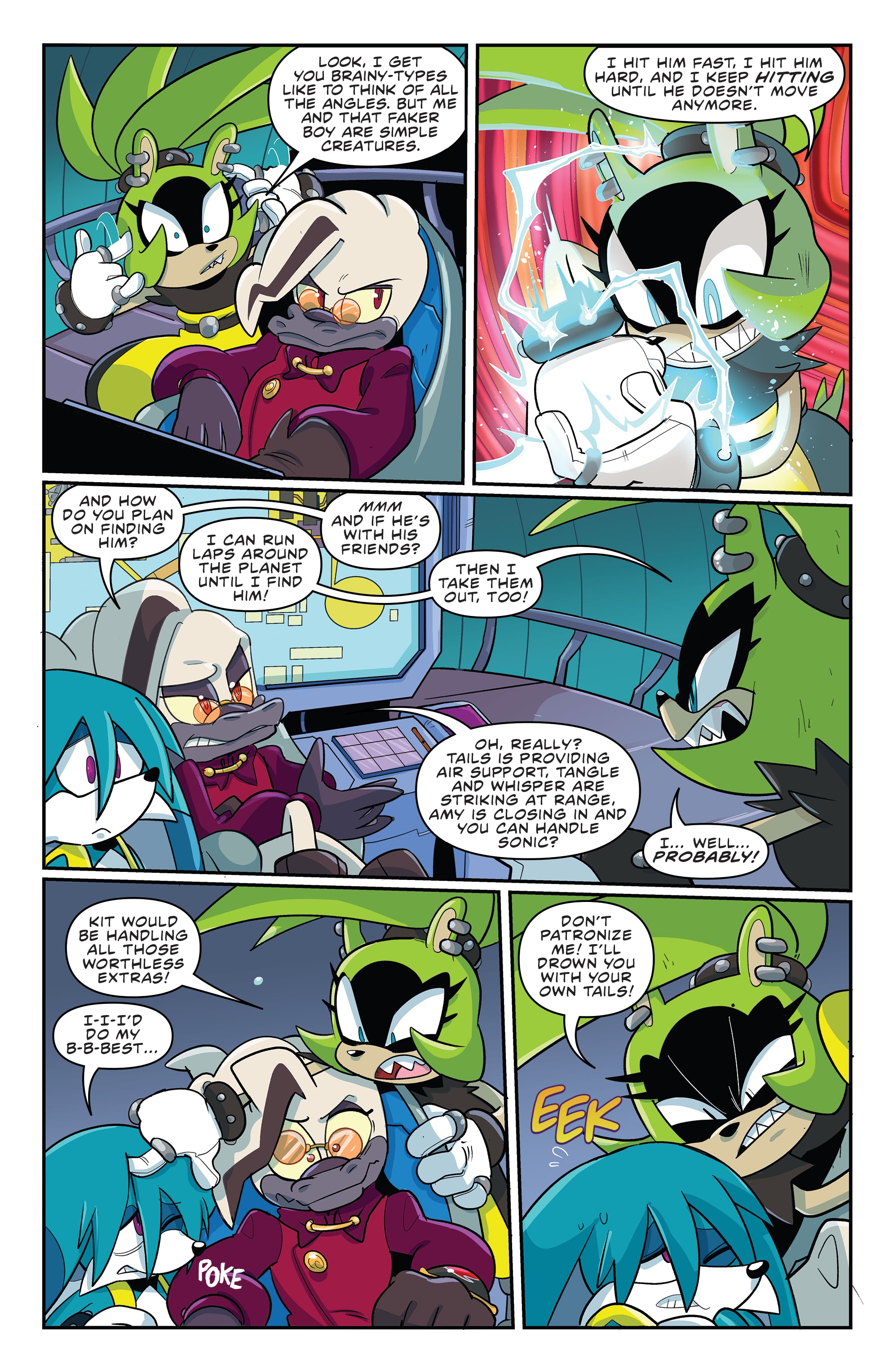 Read online Sonic the Hedgehog: Imposter Syndrome comic -  Issue #1 - 17