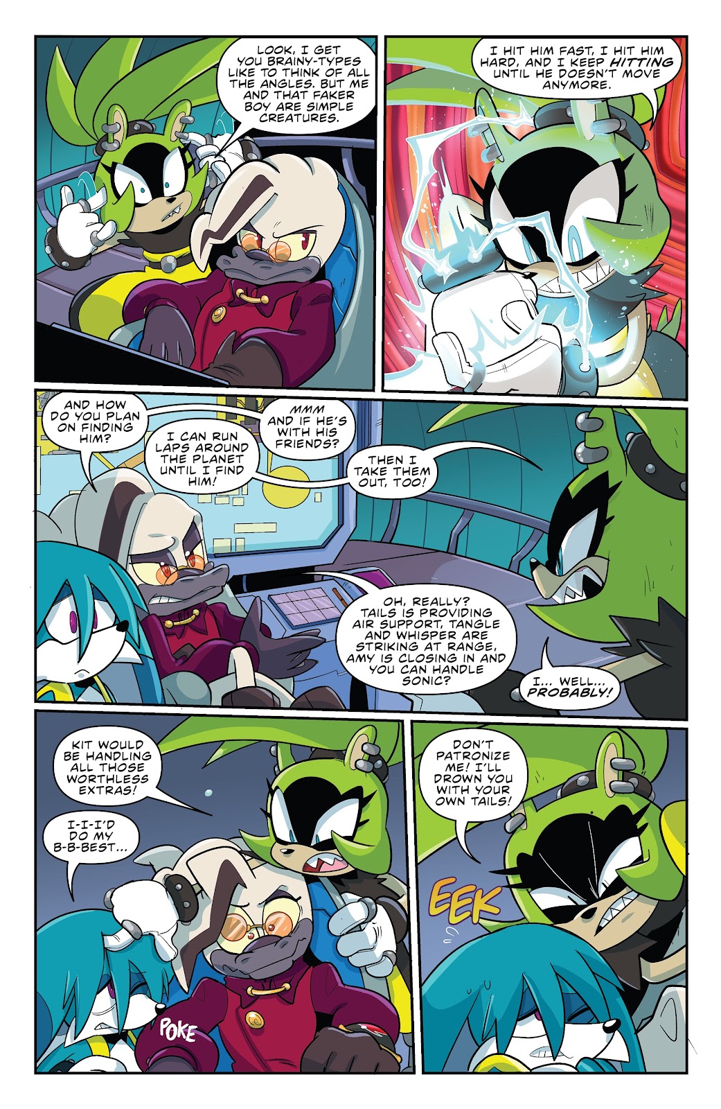 Sonic the Hedgehog: Imposter Syndrome issue 1 - Page 17