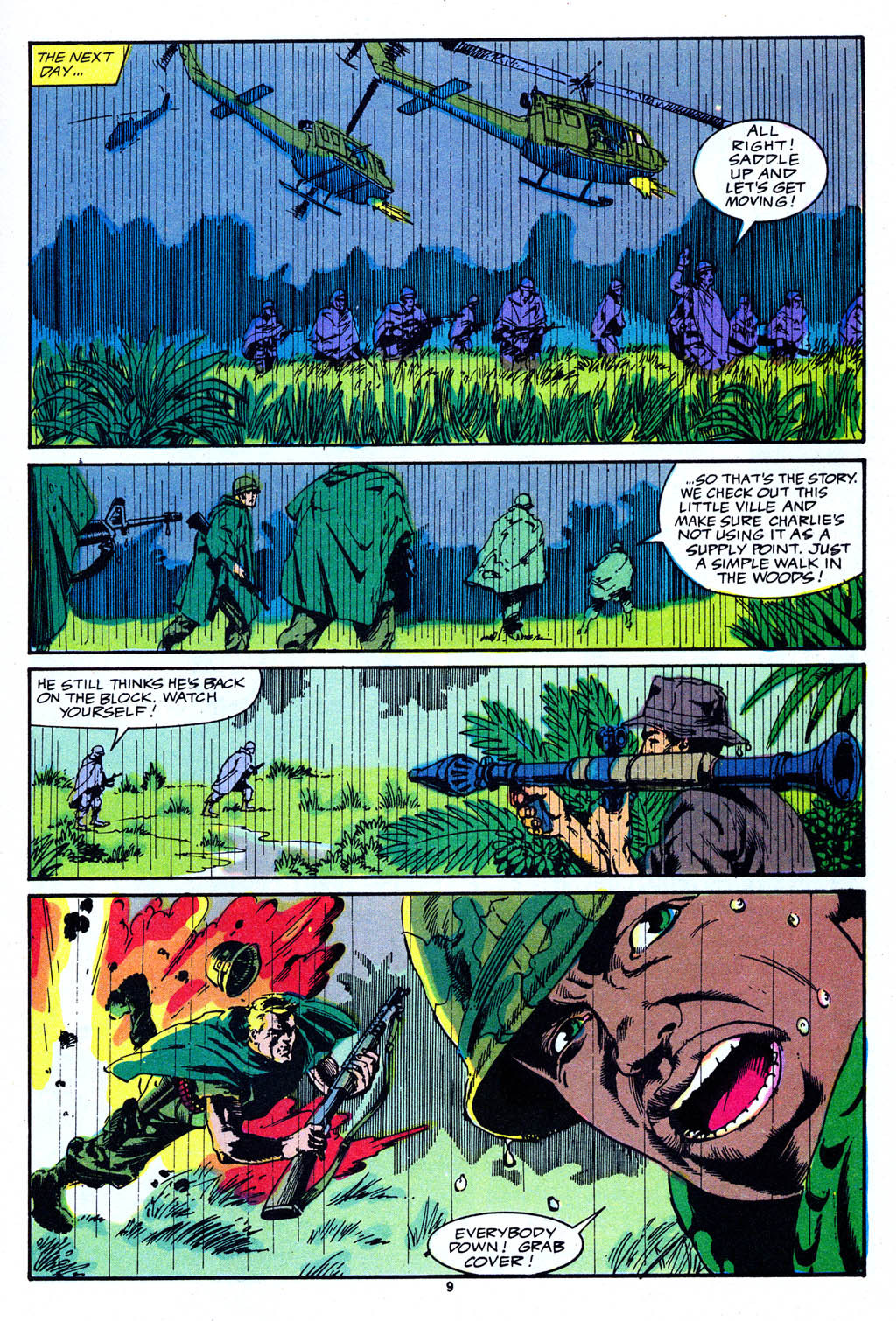 Read online The 'Nam comic -  Issue #18 - 11