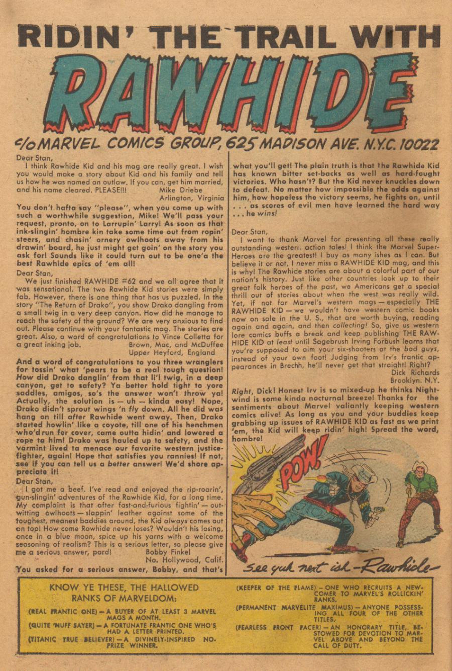 Read online The Rawhide Kid comic -  Issue #66 - 25