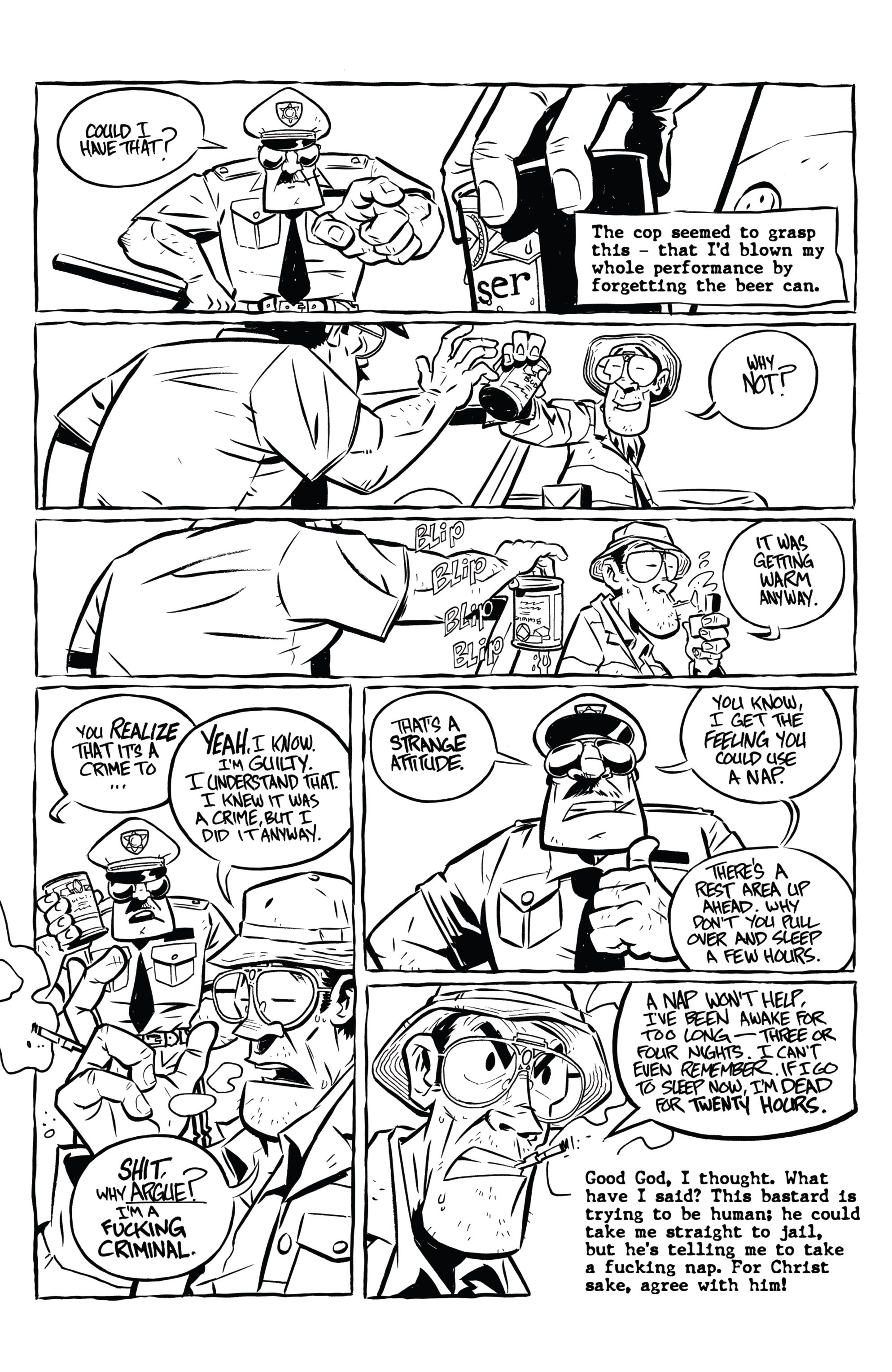 Read online Hunter S. Thompson's Fear and Loathing in Las Vegas comic -  Issue #3 - 8