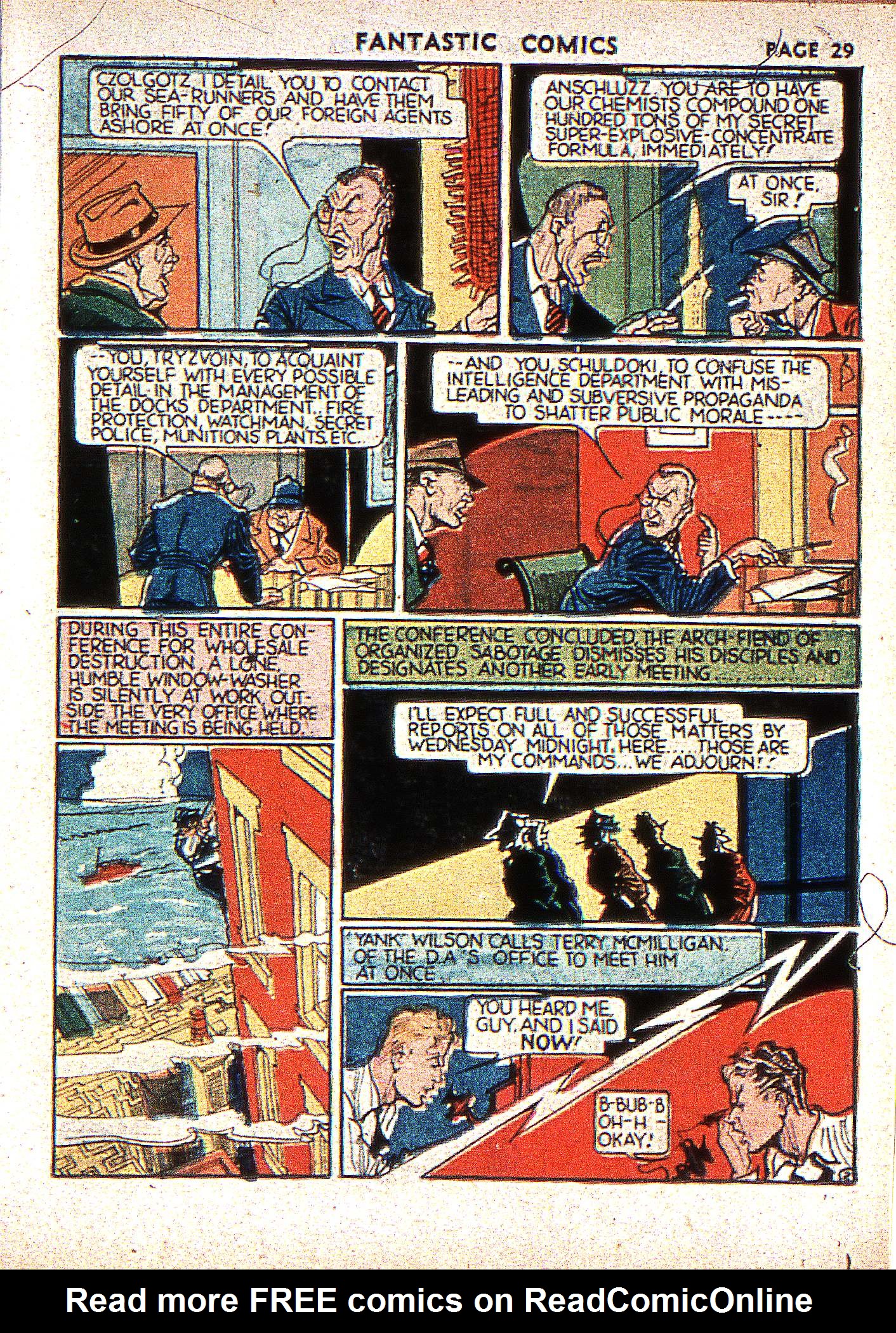 Read online Fantastic Comics comic -  Issue #2 - 31