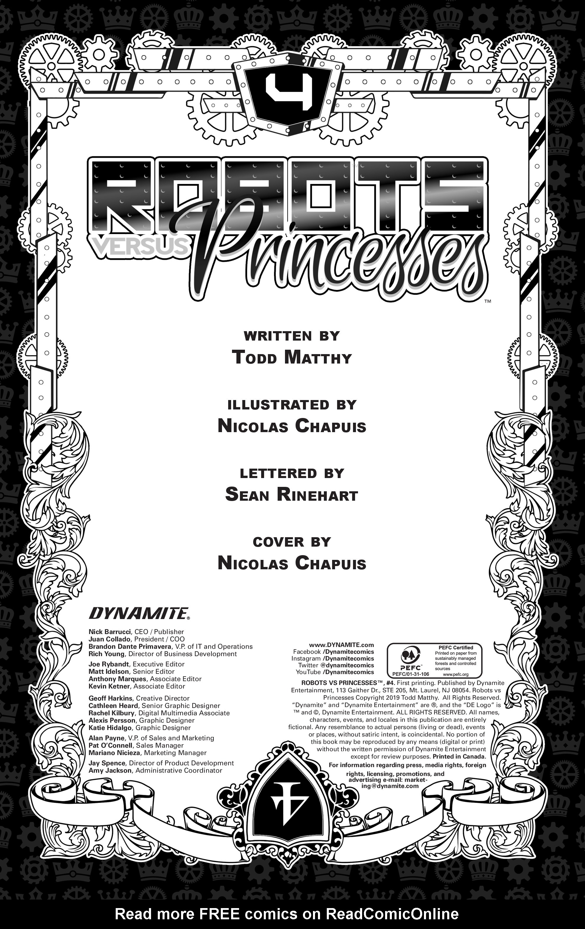 Read online Robots Versus Princesses comic -  Issue #4 - 2