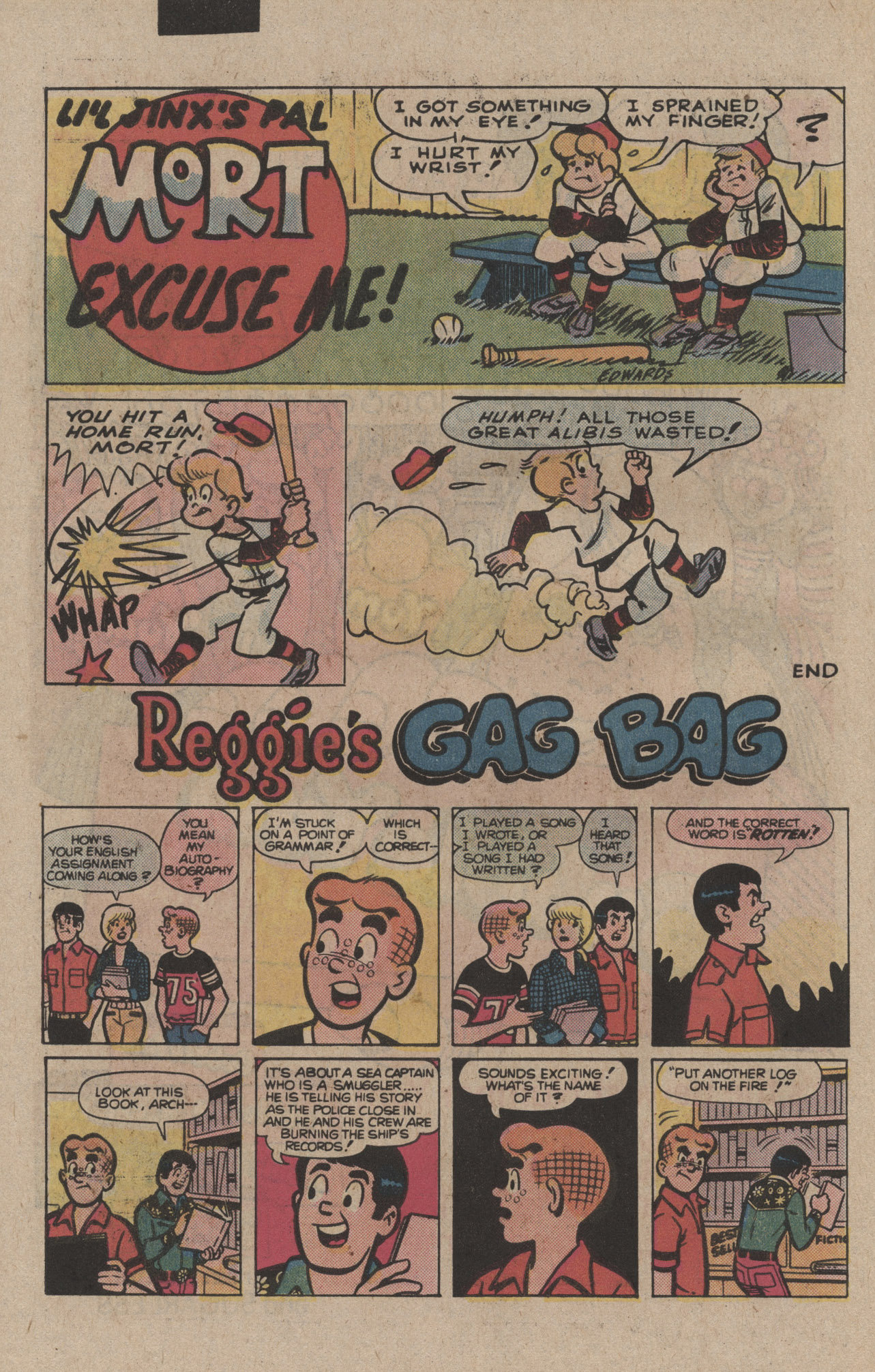 Read online Reggie and Me (1966) comic -  Issue #126 - 10