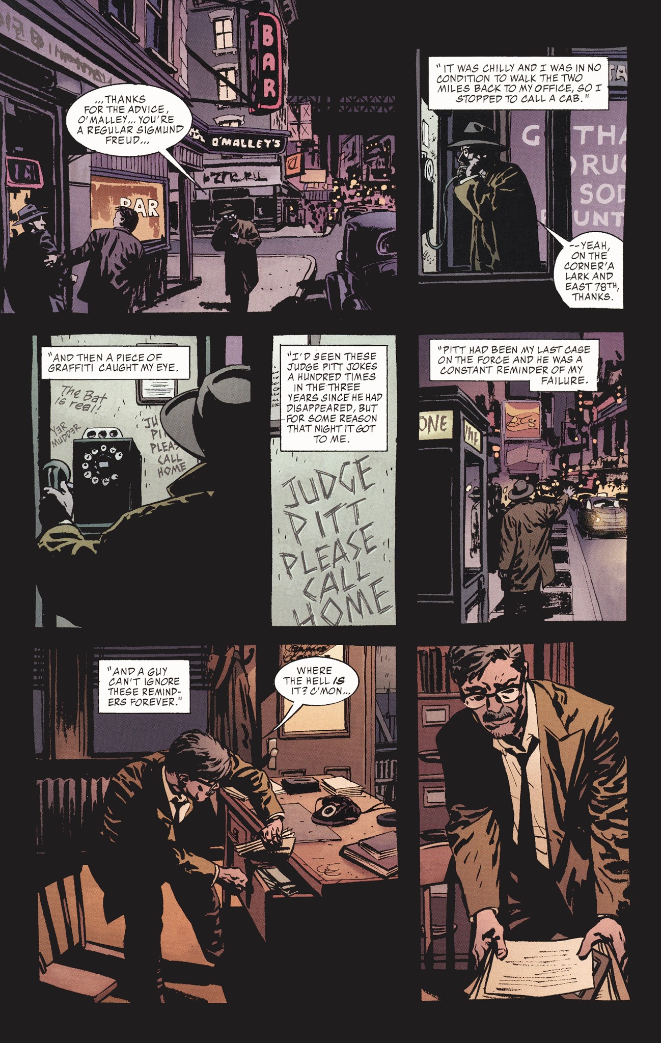 Read online Batman in Noir Alley comic -  Issue # Full - 21