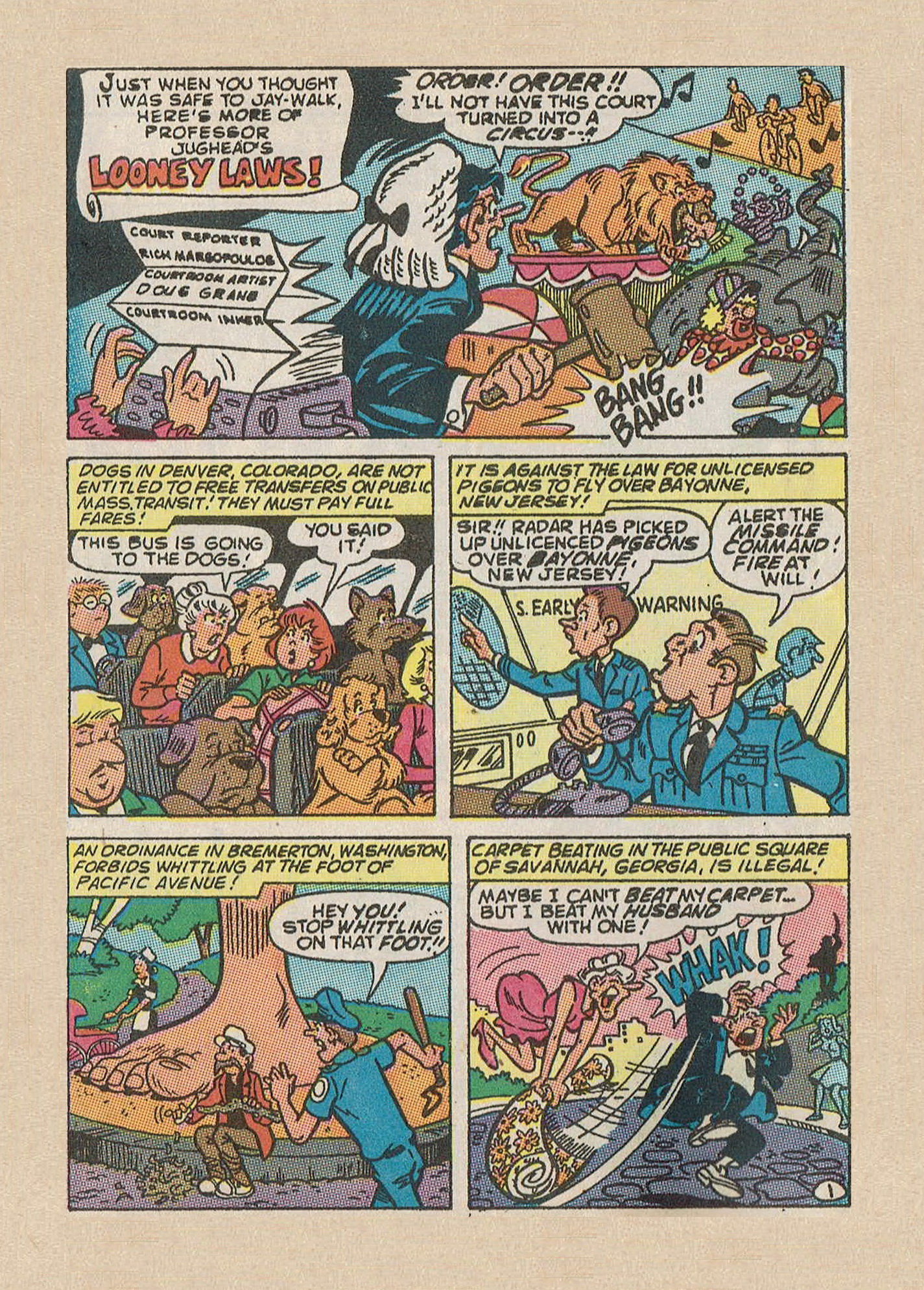 Read online Jughead Jones Comics Digest comic -  Issue #63 - 10