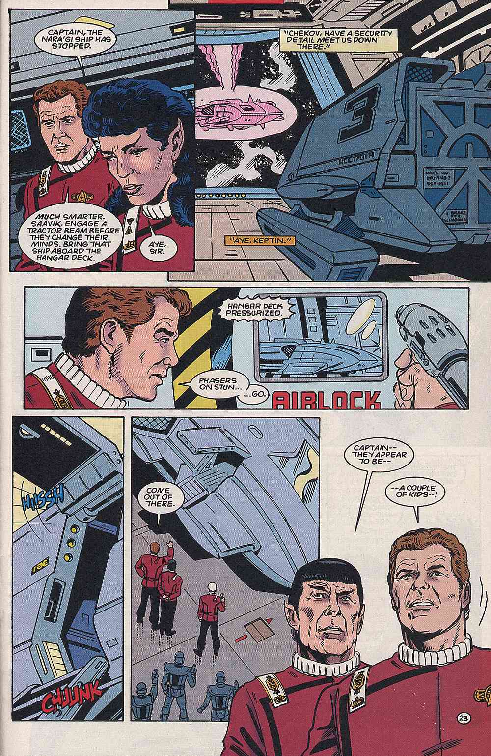 Read online Star Trek (1989) comic -  Issue #65 - 24