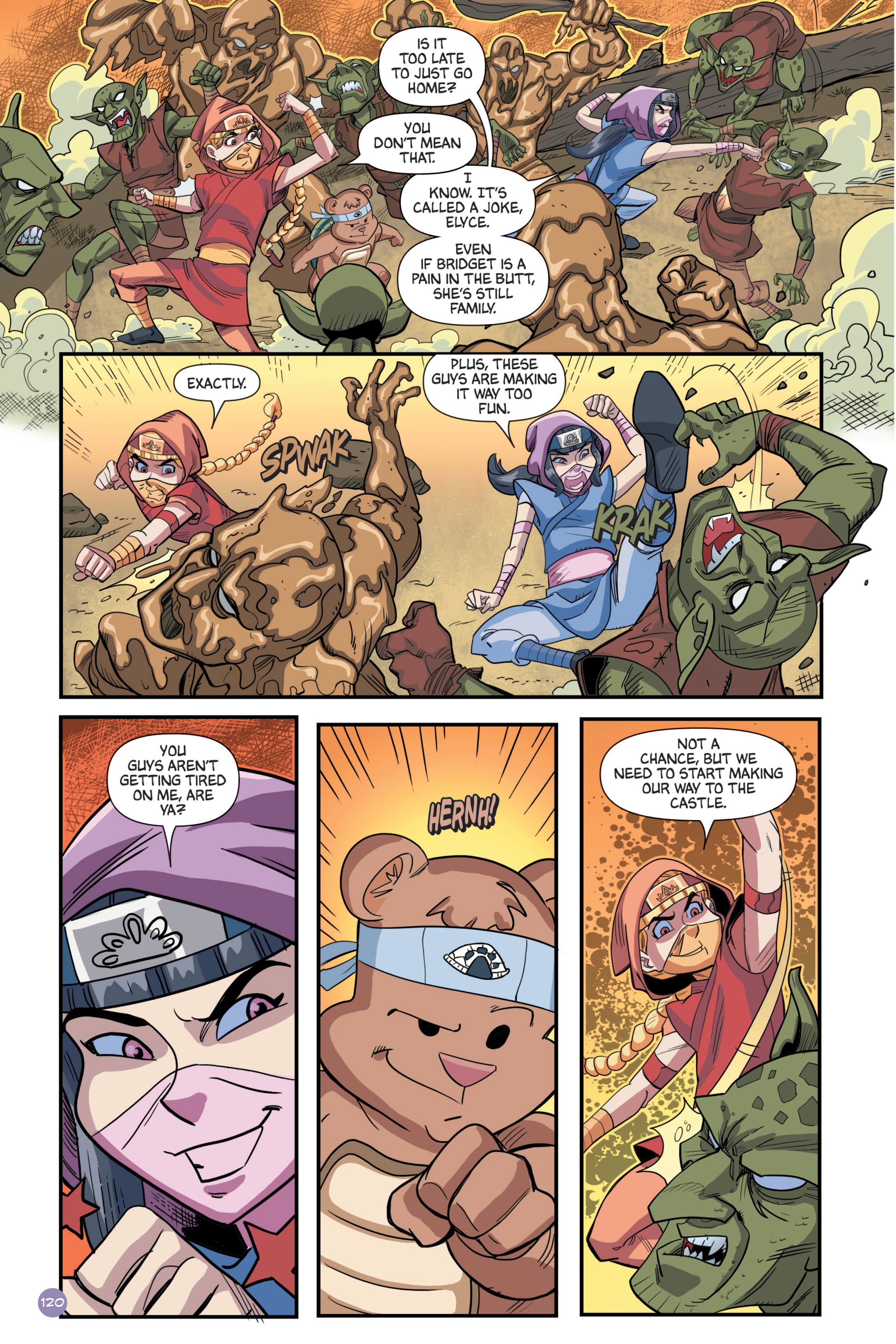 Read online Princess Ninjas comic -  Issue # TPB - 121