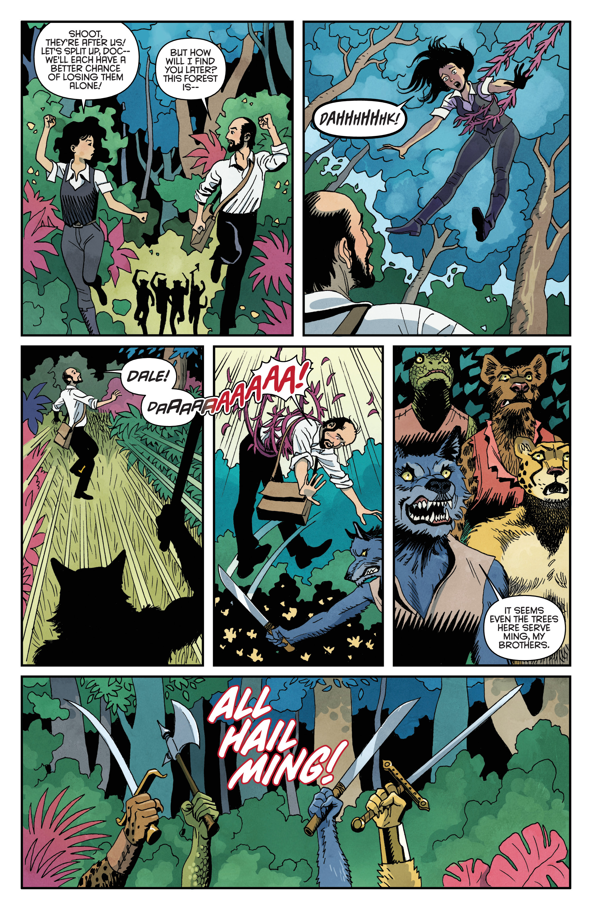 Read online Flash Gordon: Kings Cross comic -  Issue #3 - 16