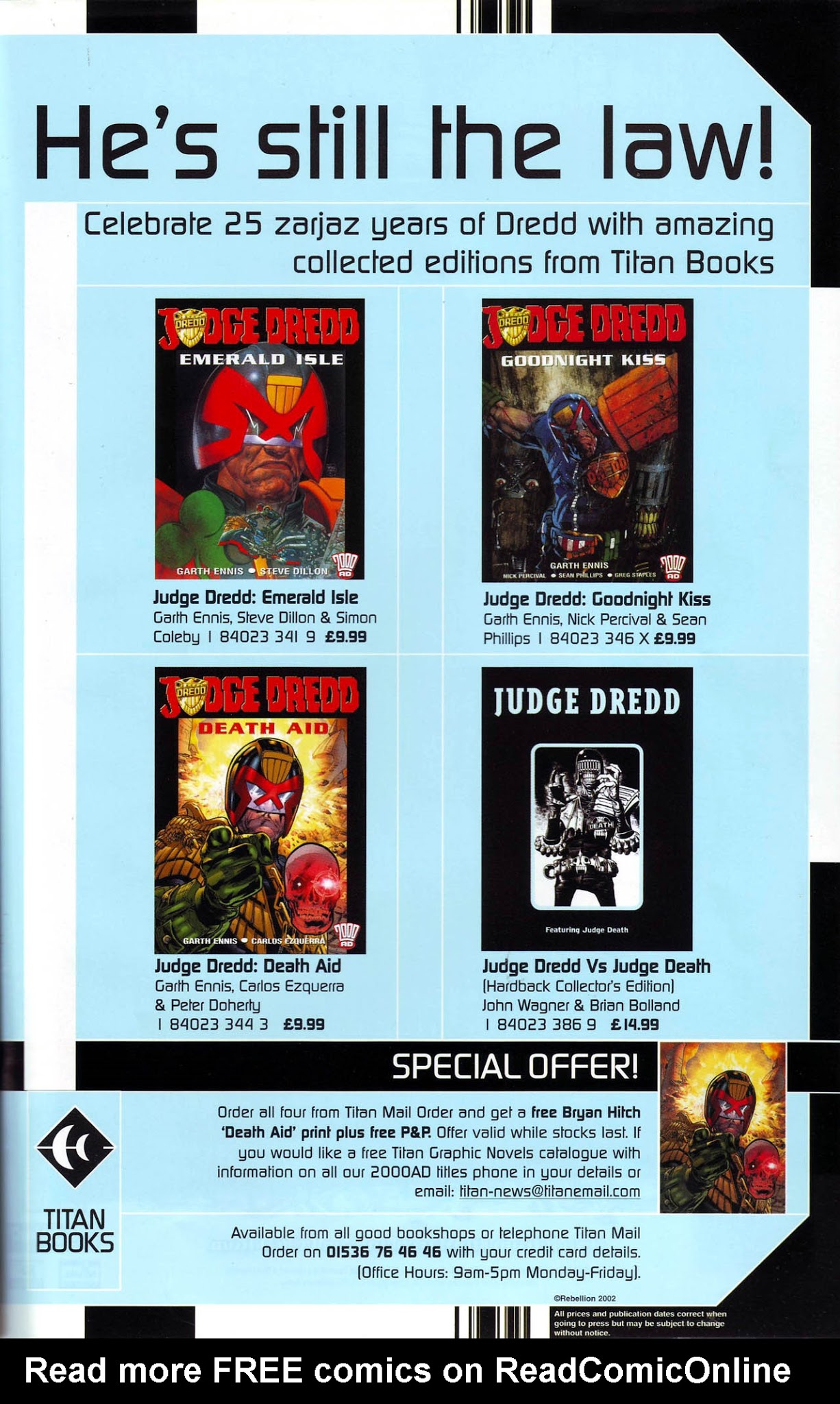 Read online Judge Dredd Megazine (vol. 4) comic -  Issue #9 - 98