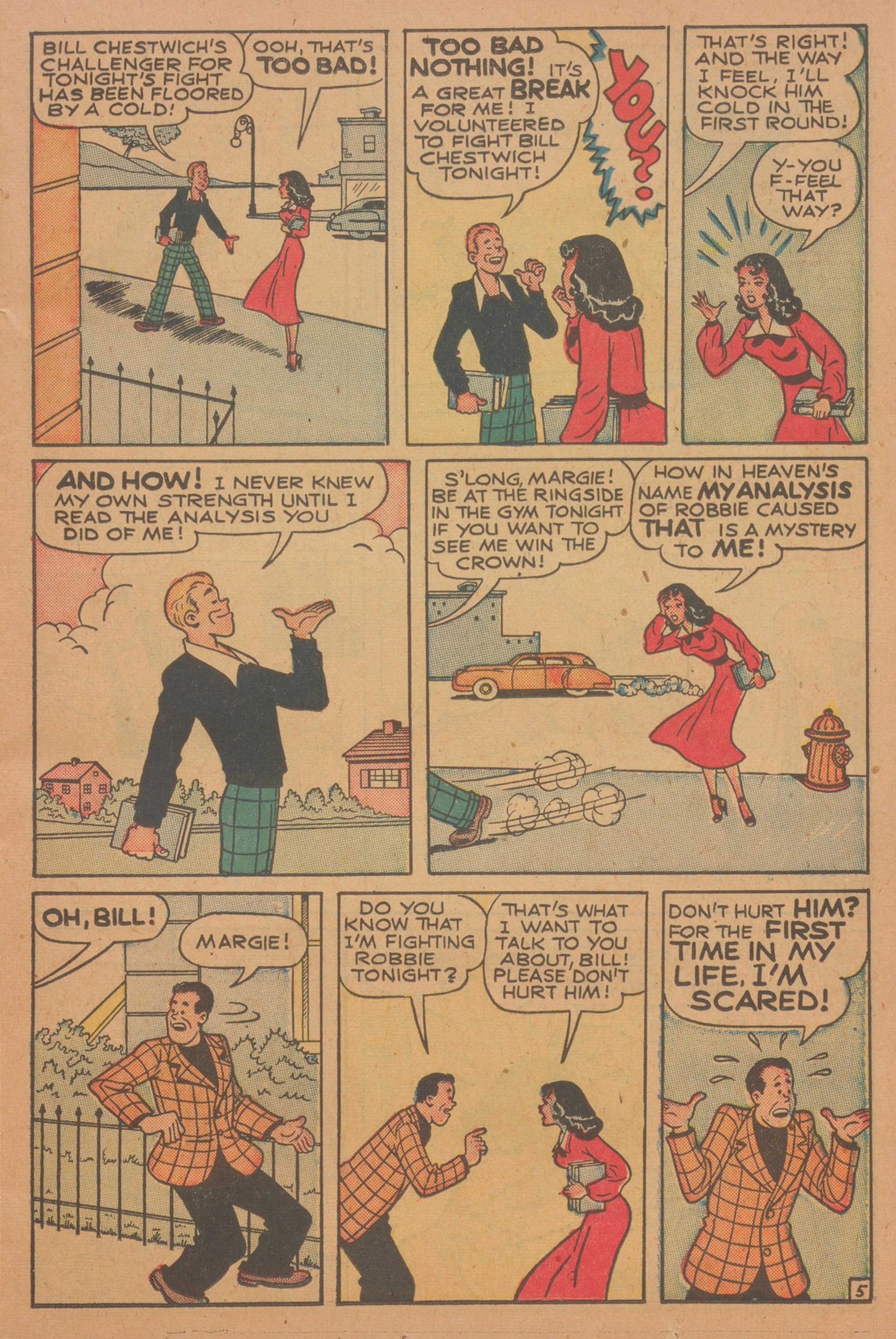 Read online Margie Comics comic -  Issue #49 - 17