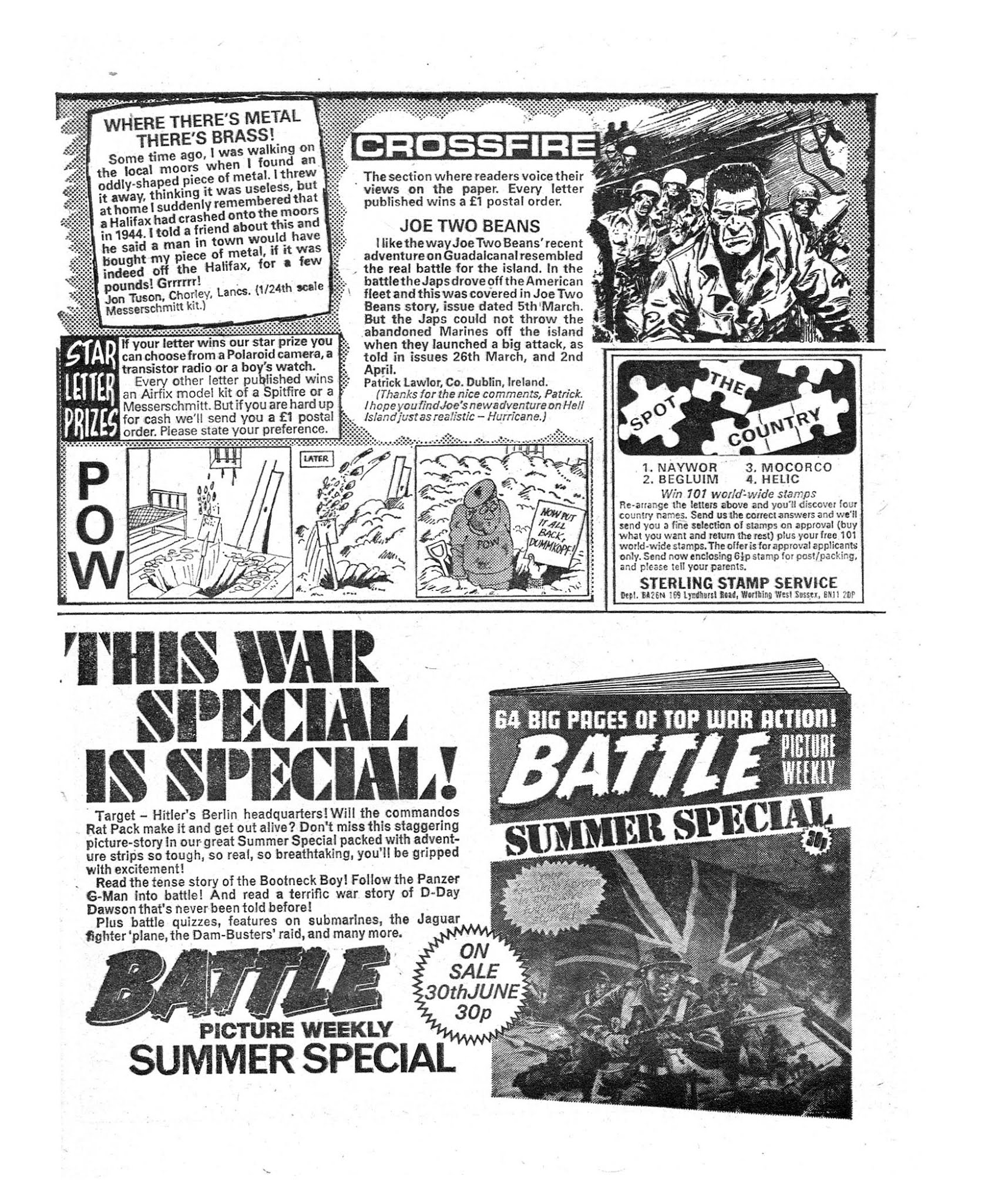 Read online Battle Picture Weekly comic -  Issue #122 - 19