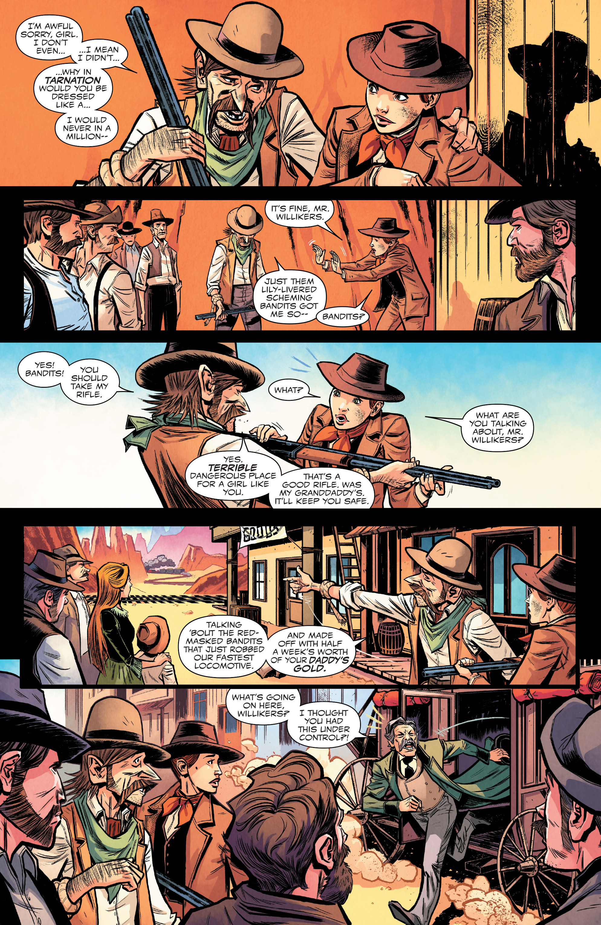 Read online Big Thunder Mountain Railroad comic -  Issue #2 - 12