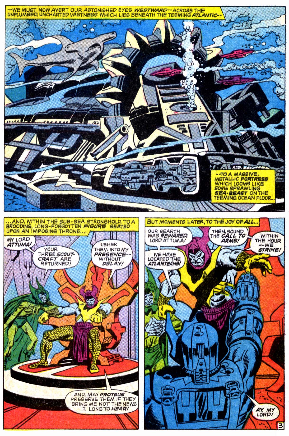 Read online The Sub-Mariner comic -  Issue #4 - 4