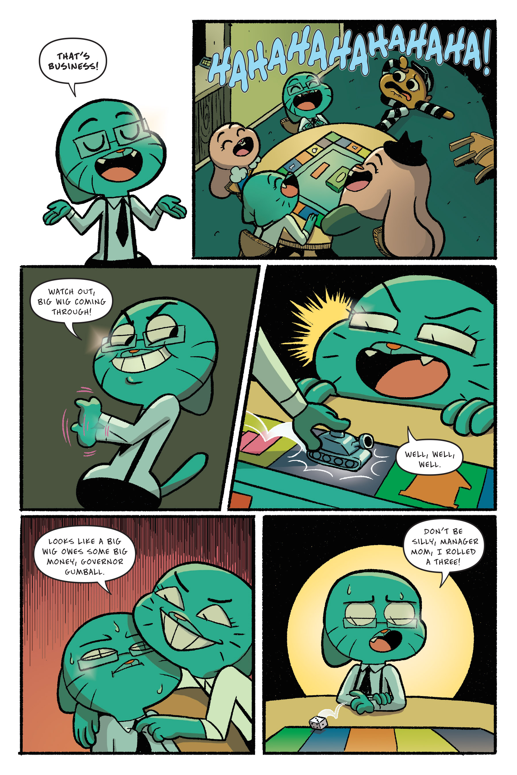 Read online The Amazing World of Gumball: The Storm comic -  Issue # TPB - 29