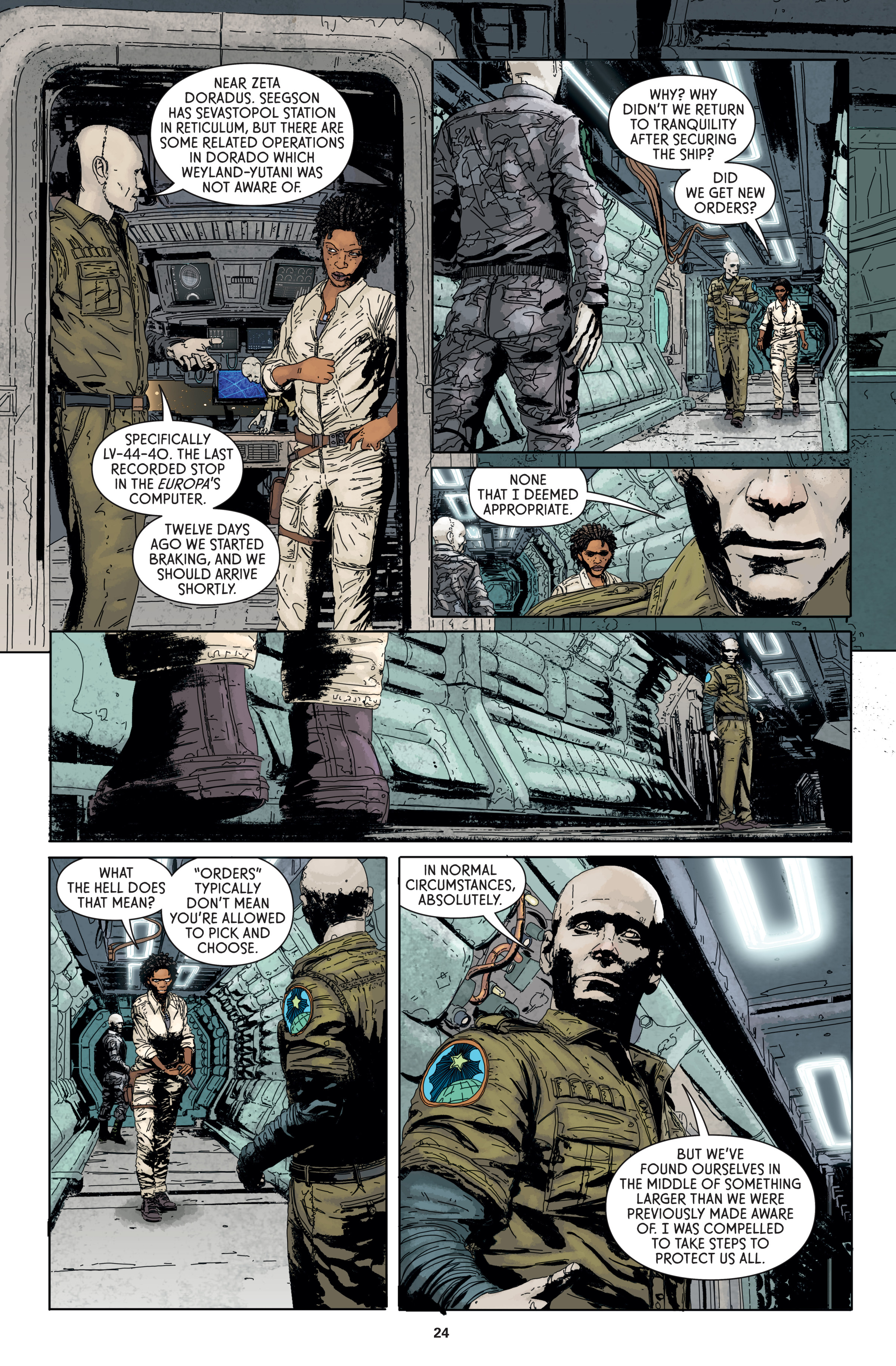 Read online Aliens: Defiance Library Edition comic -  Issue # TPB (Part 1) - 25