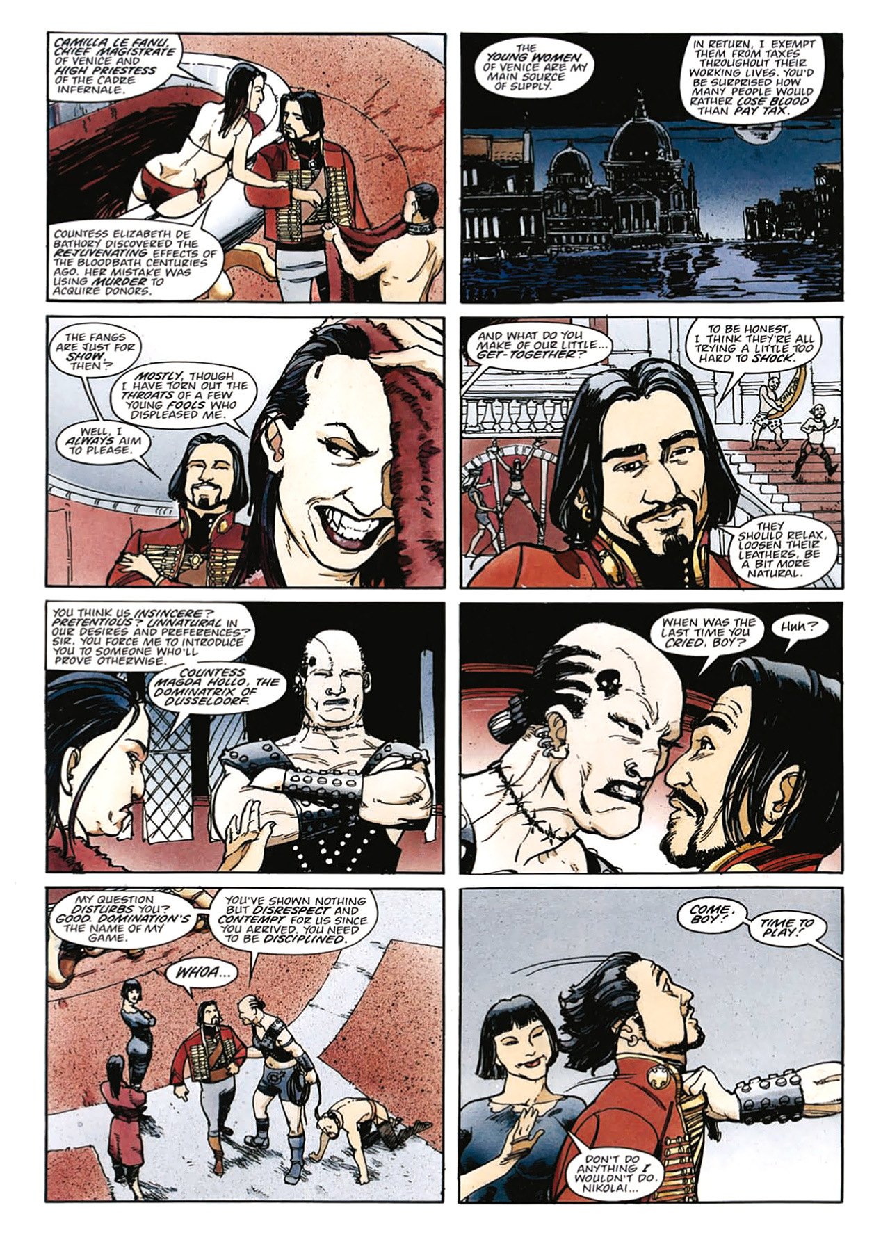 Read online Nikolai Dante comic -  Issue # TPB 2 - 167