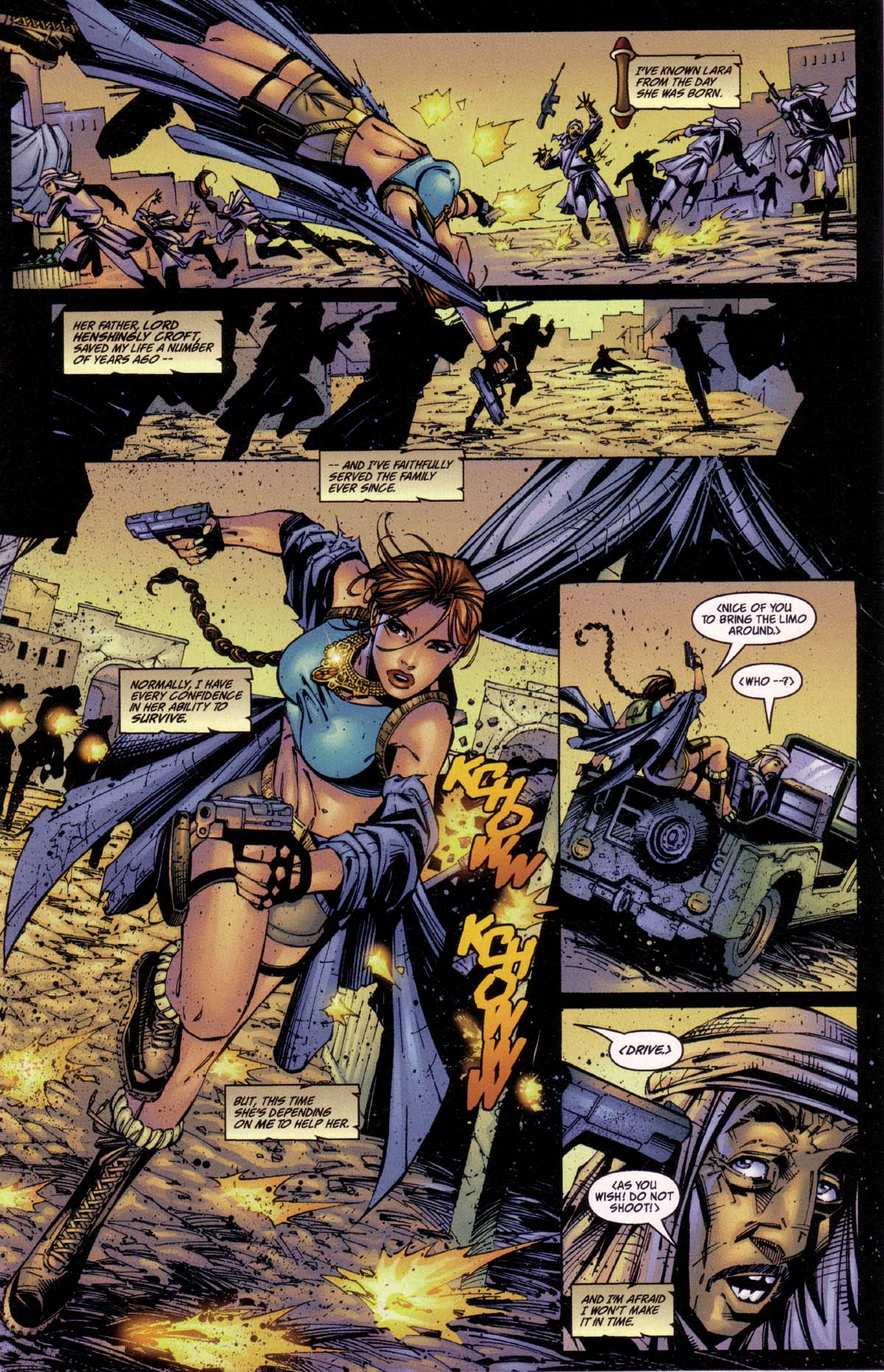 Read online Tomb Raider: The Series comic -  Issue #1 - 7