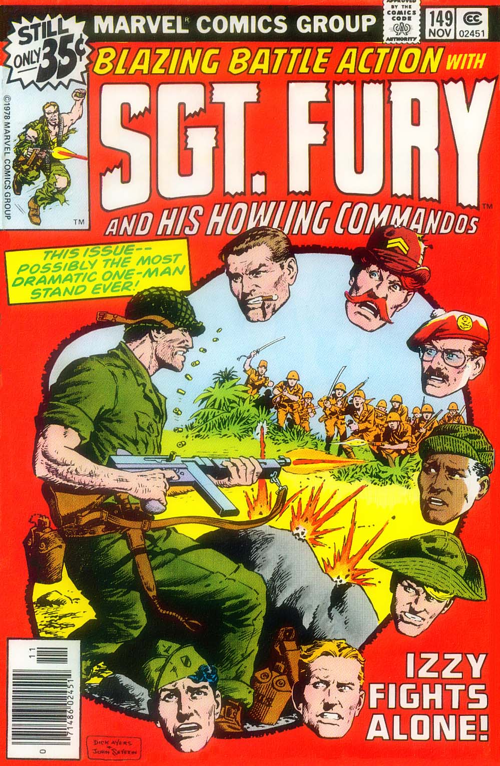 Read online Sgt. Fury comic -  Issue #149 - 1
