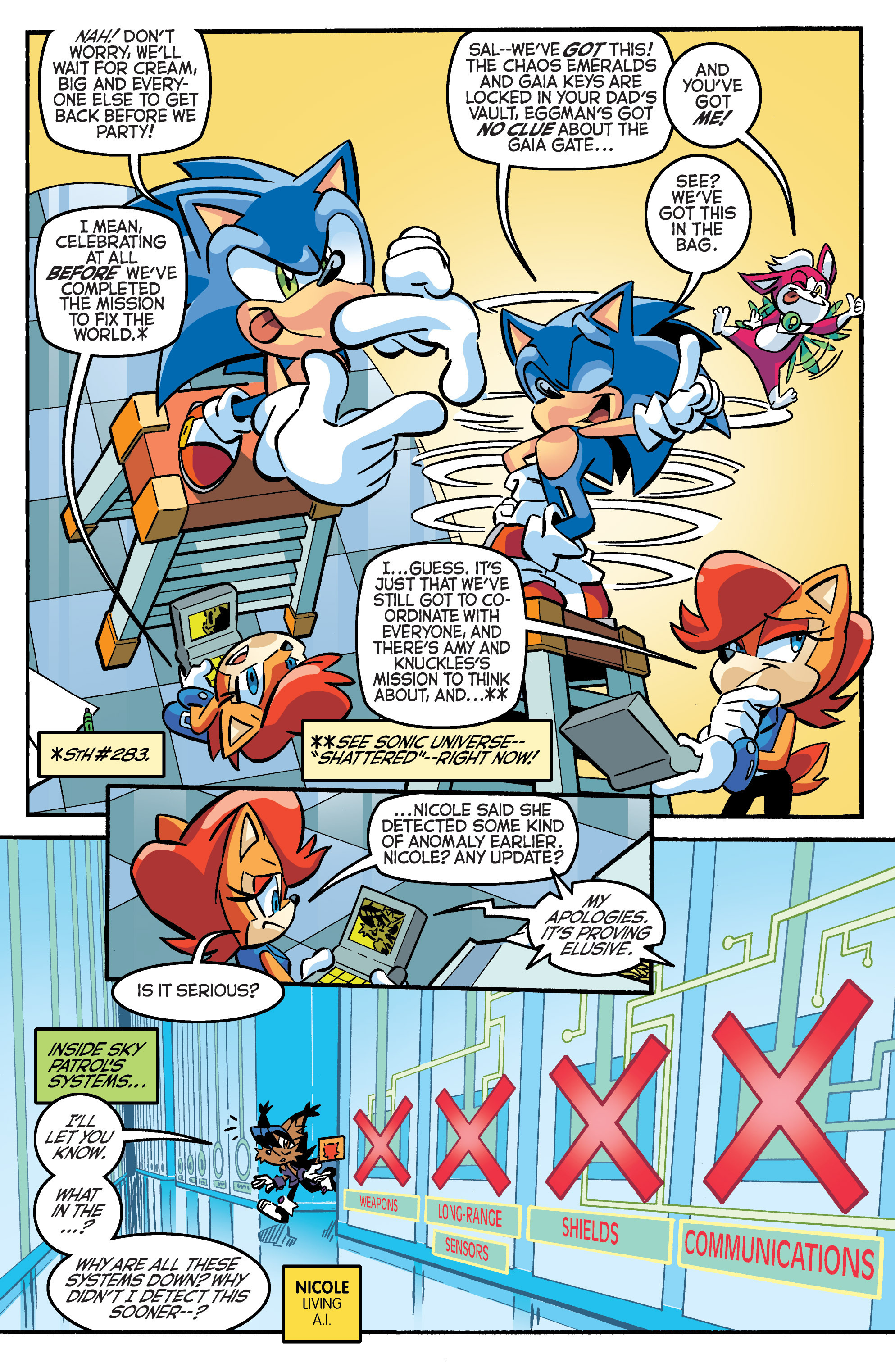 Read online Sonic The Hedgehog comic -  Issue #284 - 4