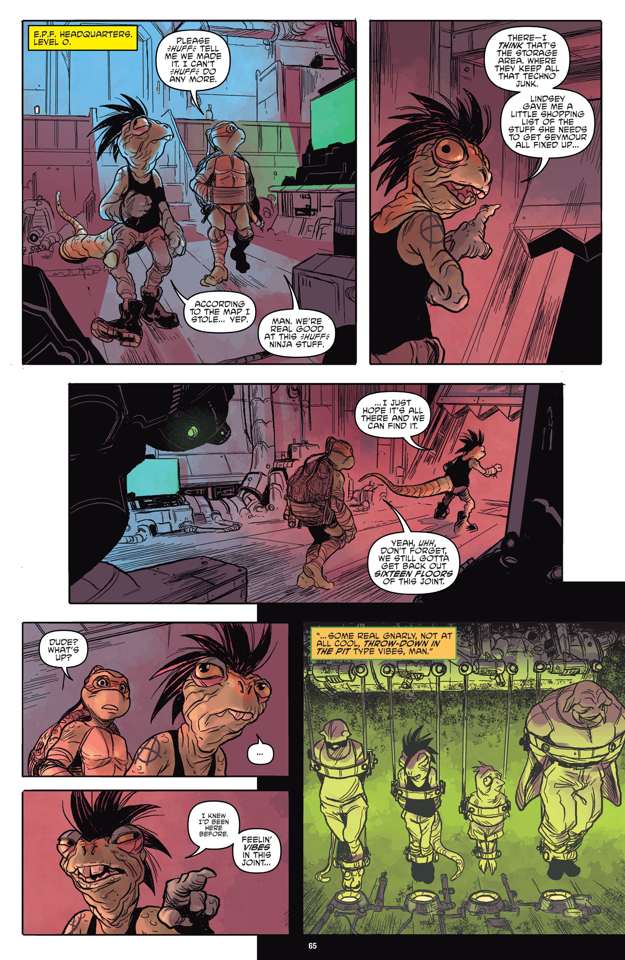 Read online Teenage Mutant Ninja Turtles: The IDW Collection comic -  Issue # TPB 12 (Part 1) - 64