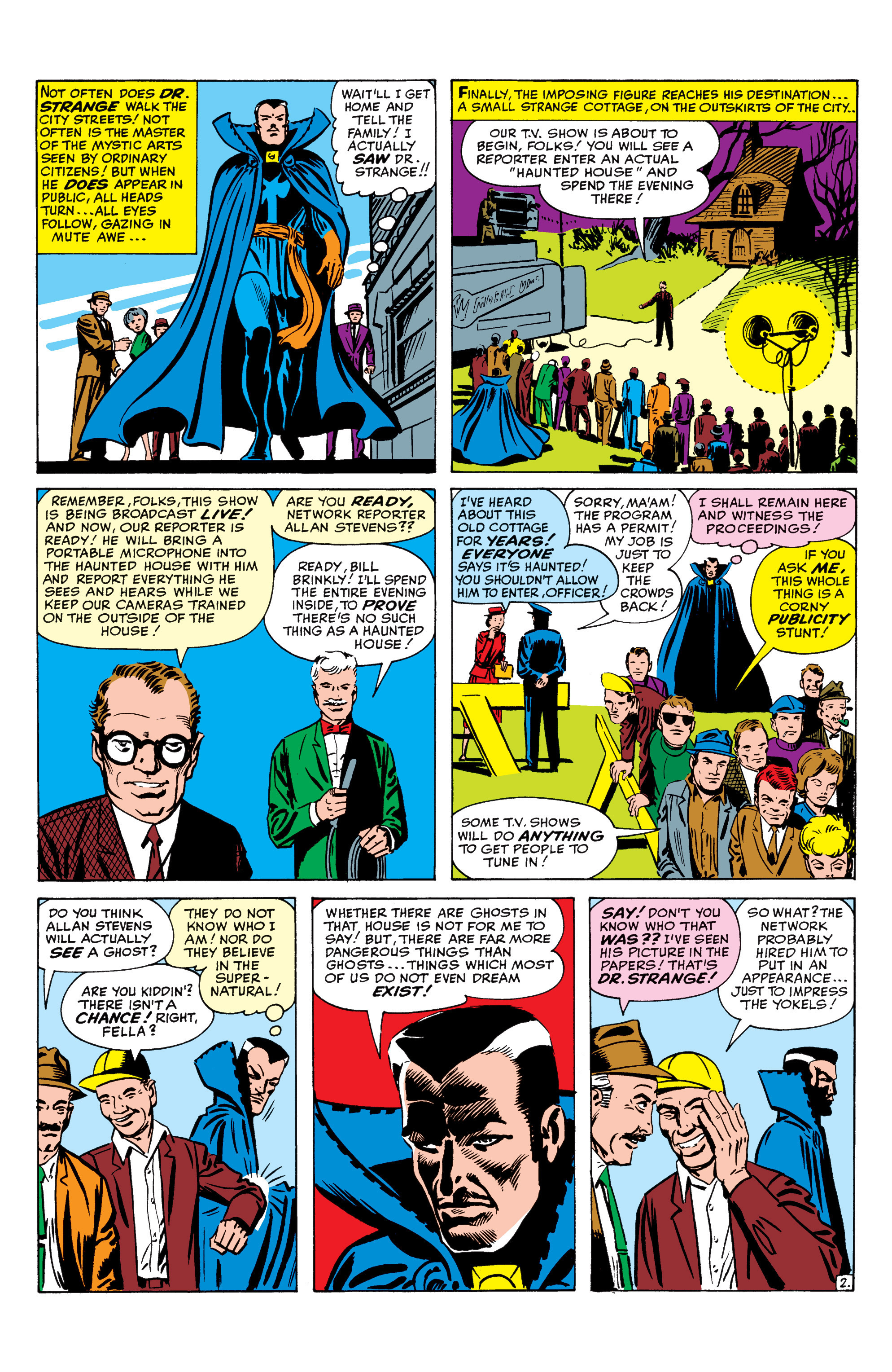 Read online Marvel Masterworks: Doctor Strange comic -  Issue # TPB 1 - 71