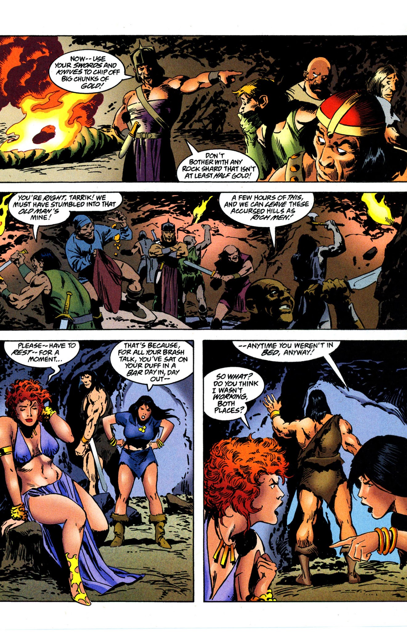 Read online Conan the Barbarian: Death Covered In Gold comic -  Issue #3 - 9