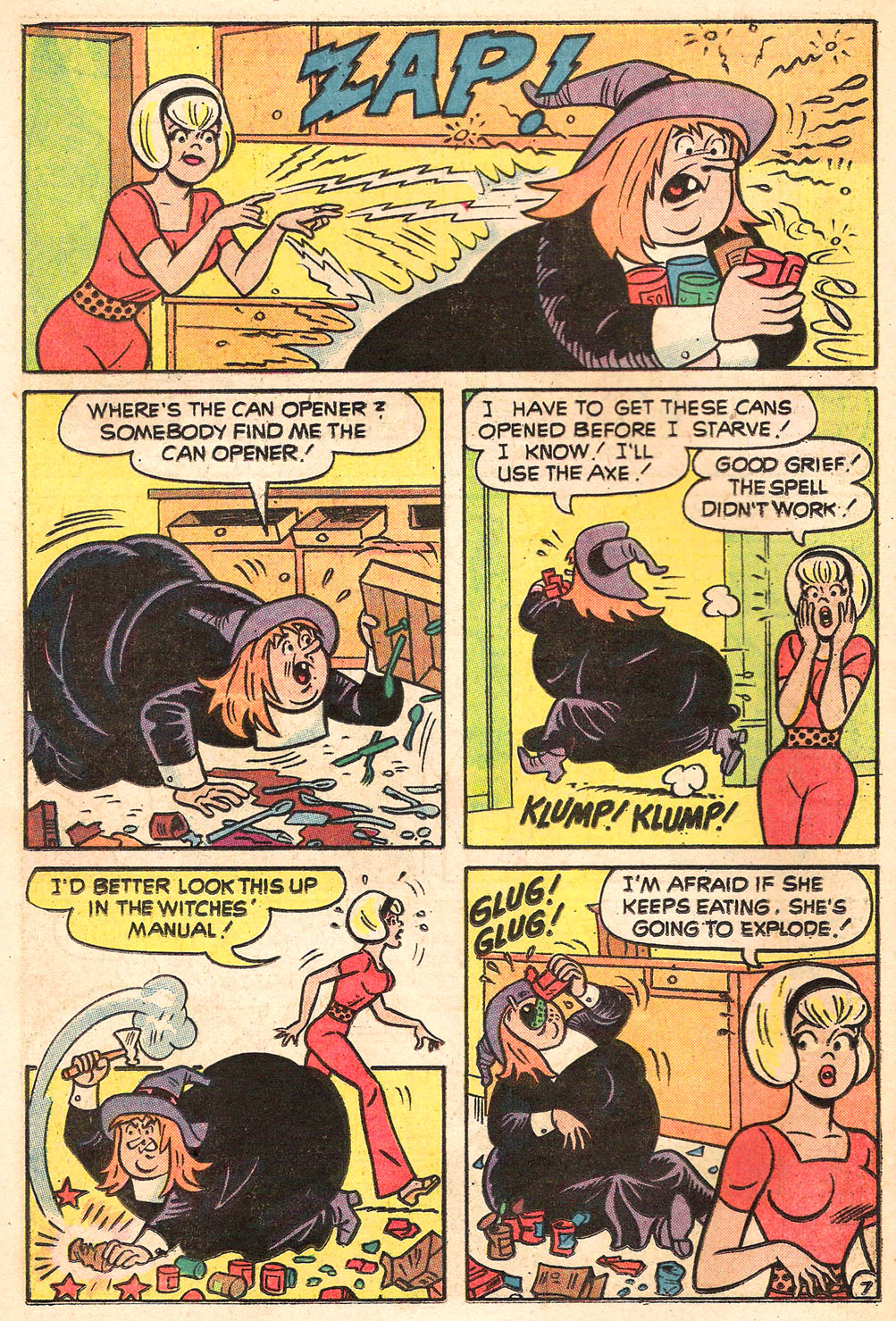 Read online Sabrina The Teenage Witch (1971) comic -  Issue #9 - 23