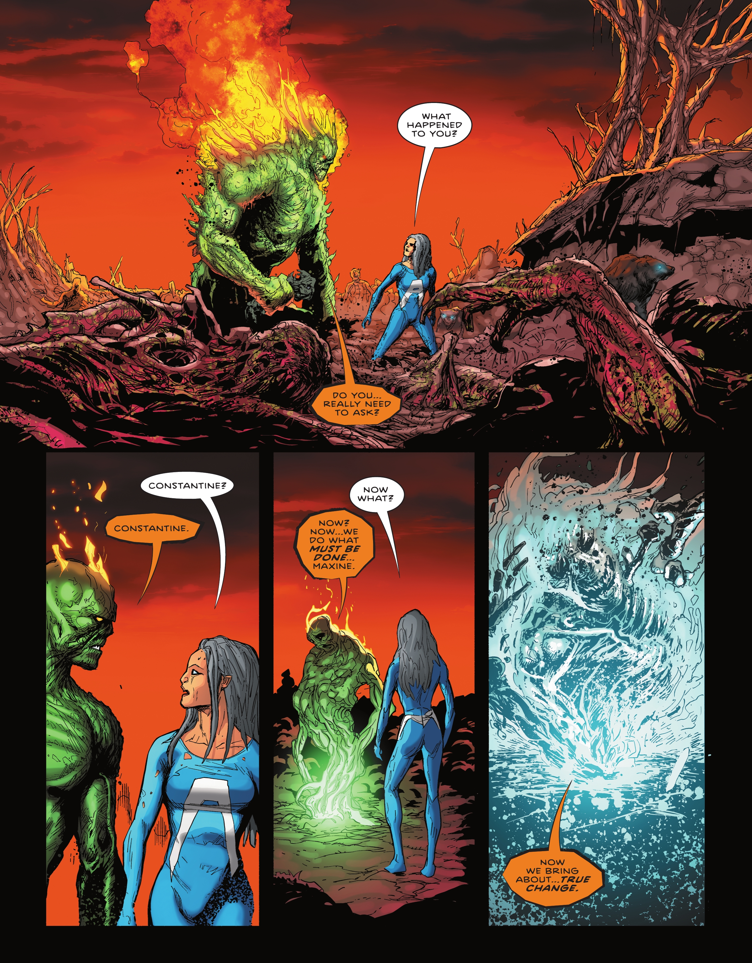 Read online Swamp Thing: Green Hell comic -  Issue #3 - 35