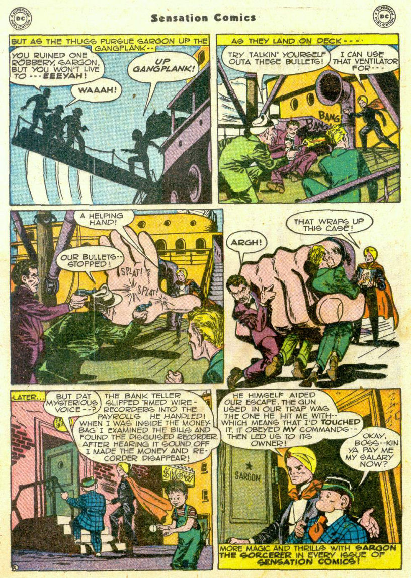 Read online Sensation (Mystery) Comics comic -  Issue #75 - 27