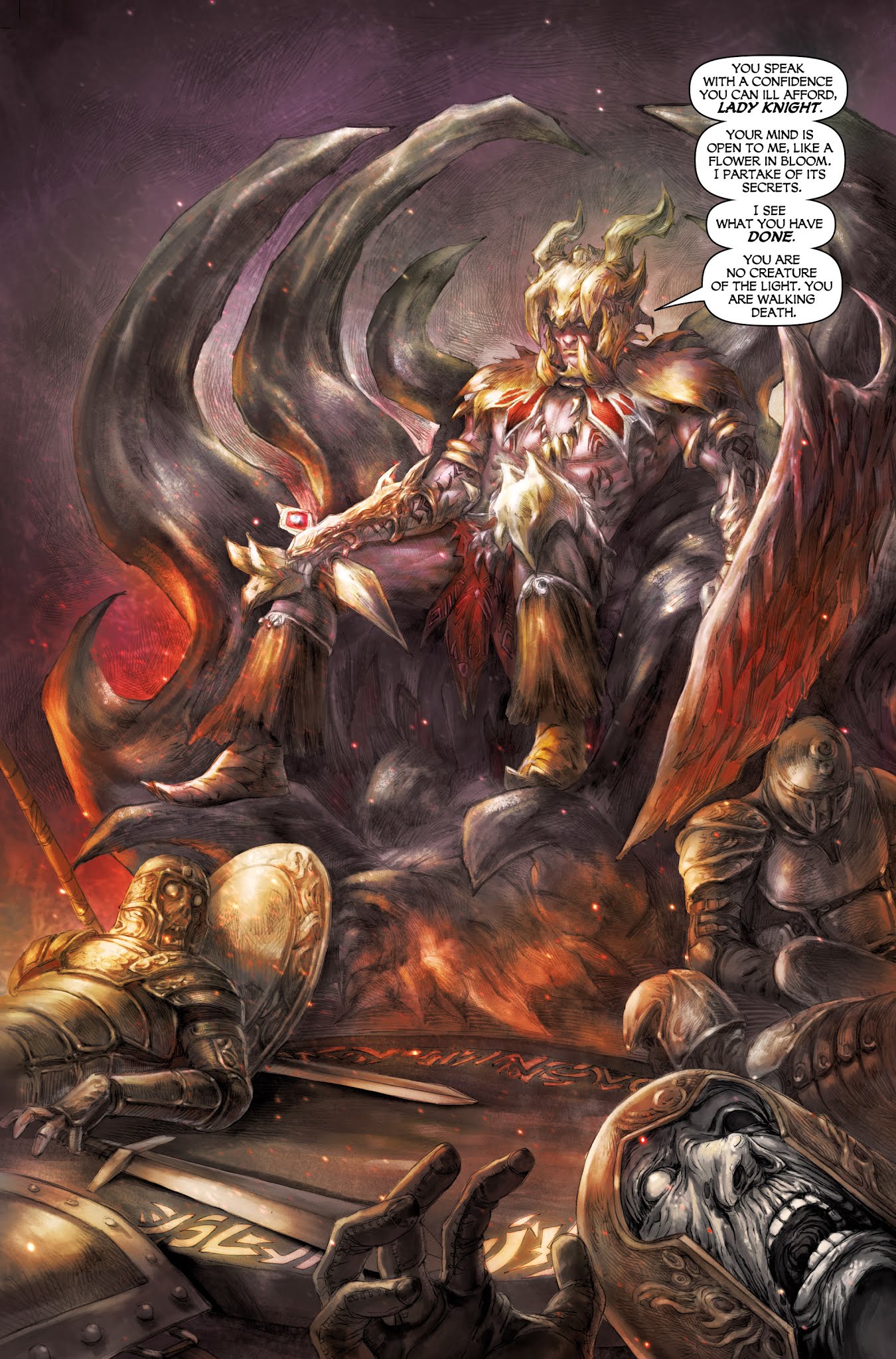 Read online Dark Souls: The Breath of Andolus comic -  Issue #1 - 17