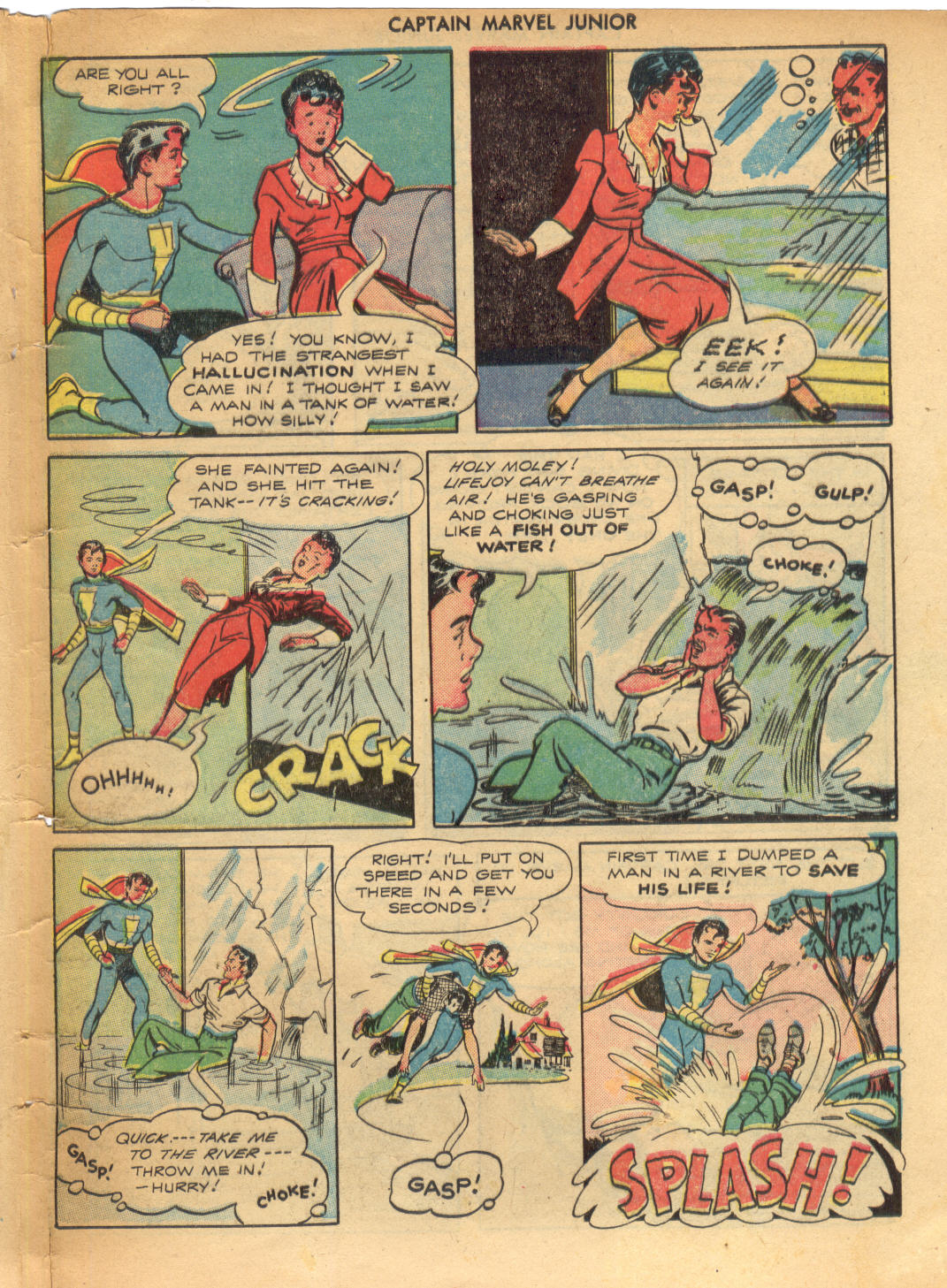 Read online Captain Marvel, Jr. comic -  Issue #54 - 45