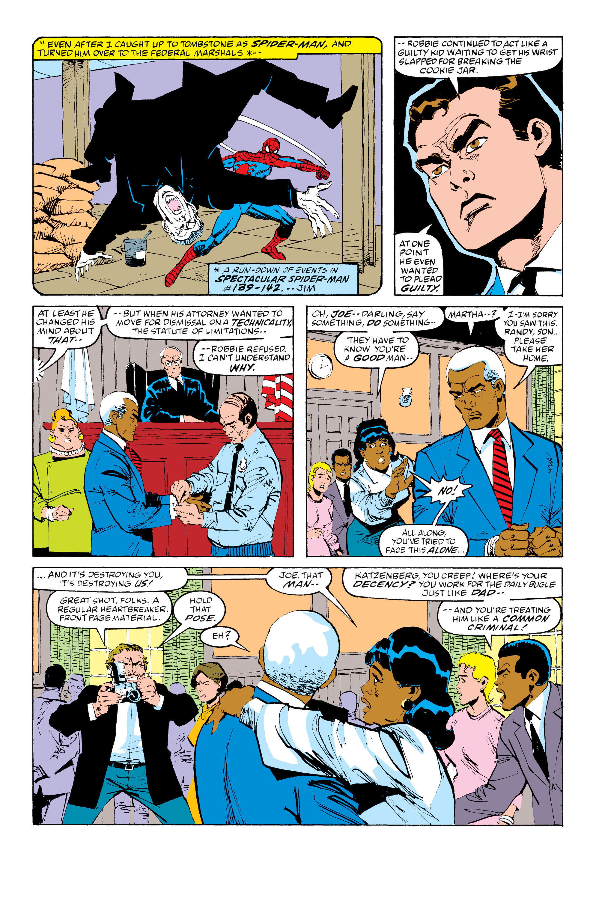 Read online The Spectacular Spider-Man (1976) comic -  Issue # _TPB Tombstone (Part 4) - 44