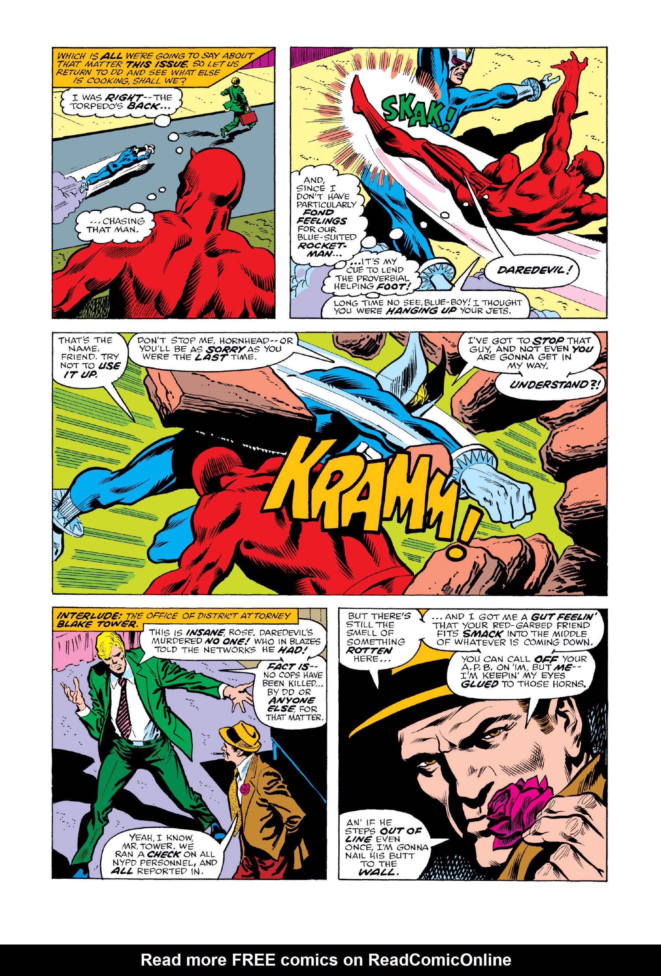 Read online Marvel Masterworks: Daredevil comic -  Issue # TPB 13 (Part 1) - 36