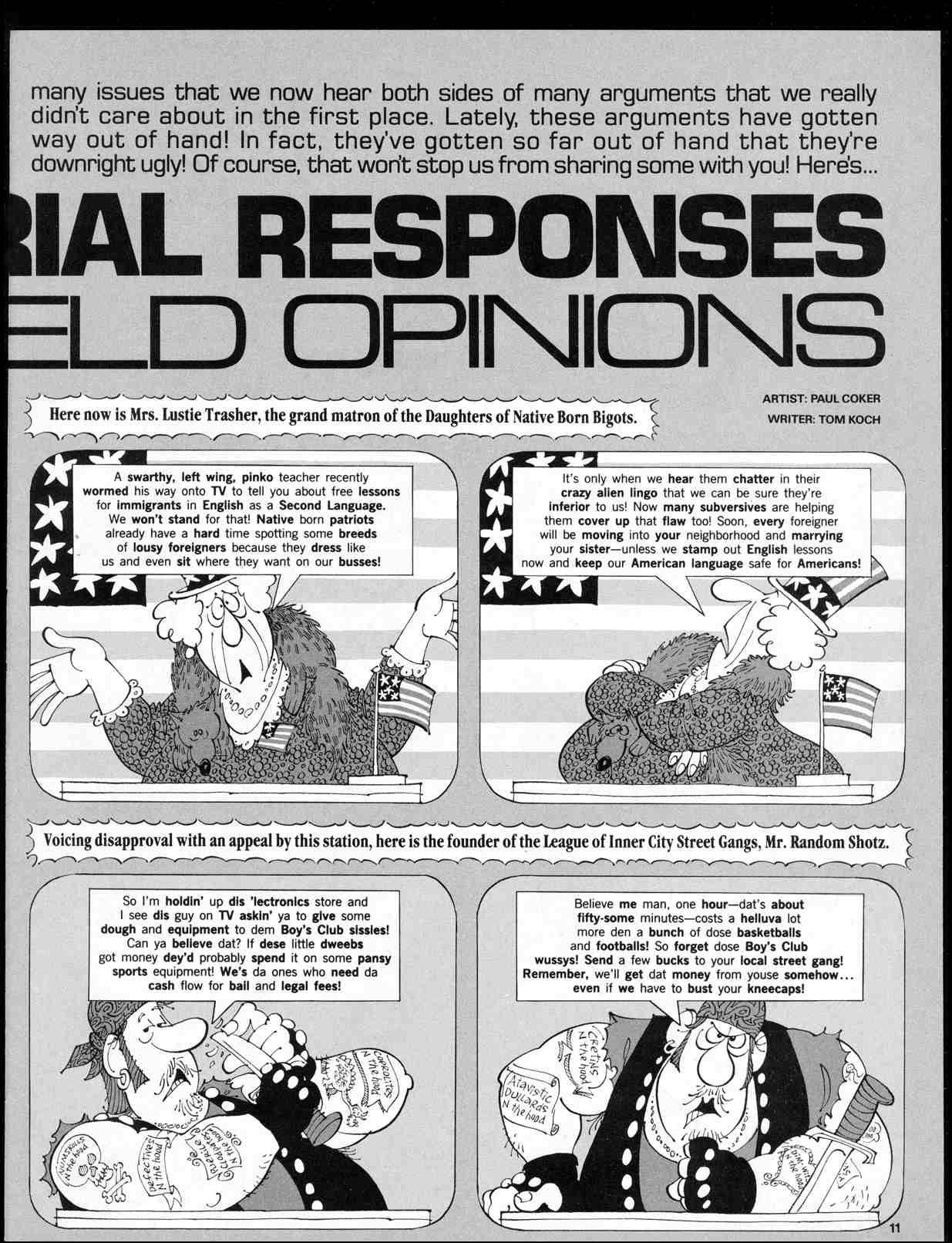 Read online MAD comic -  Issue #317 - 13