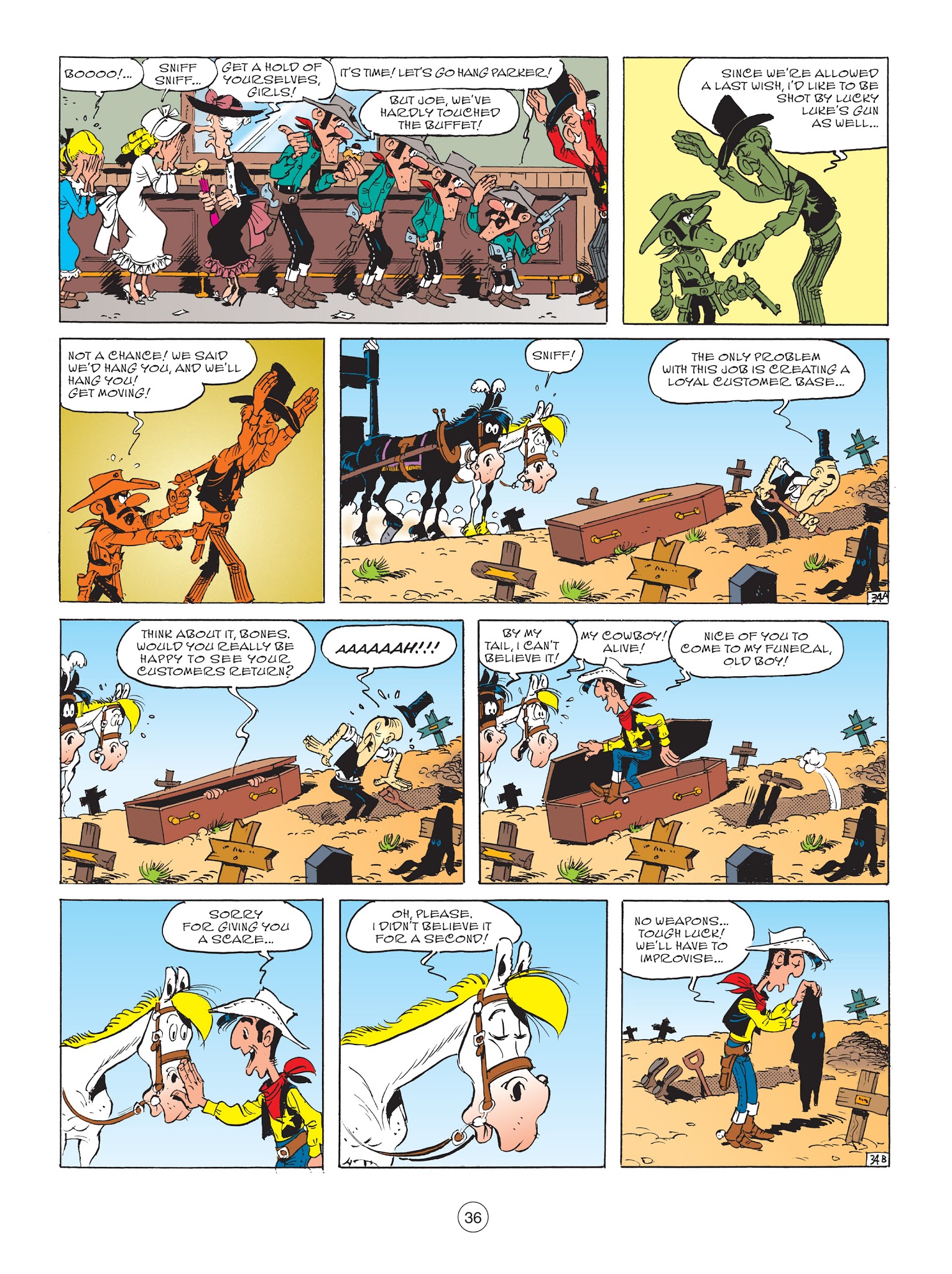 Read online A Lucky Luke Adventure comic -  Issue #64 - 37