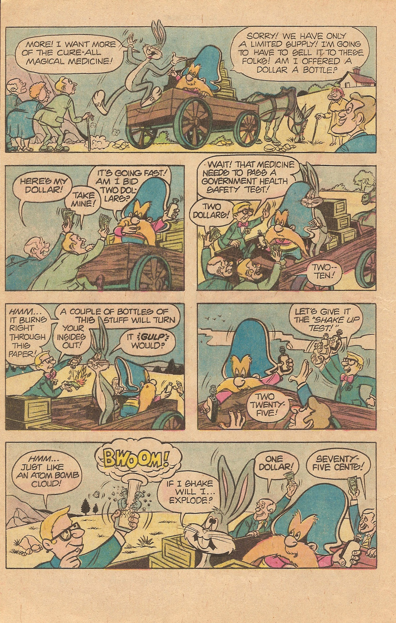 Read online Yosemite Sam and Bugs Bunny comic -  Issue #46 - 8