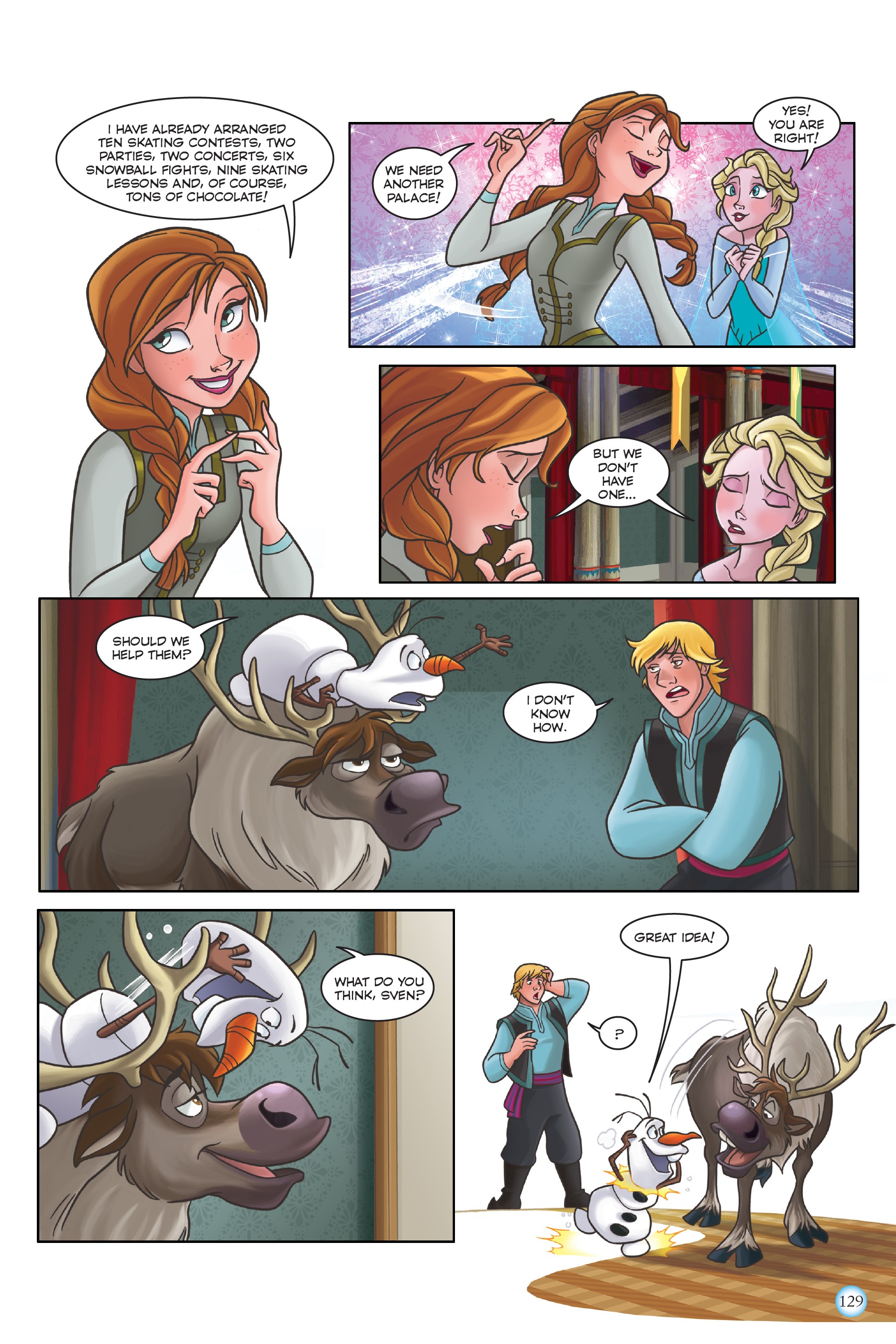 Read online Frozen Adventures: Flurries of Fun comic -  Issue # TPB (Part 2) - 29