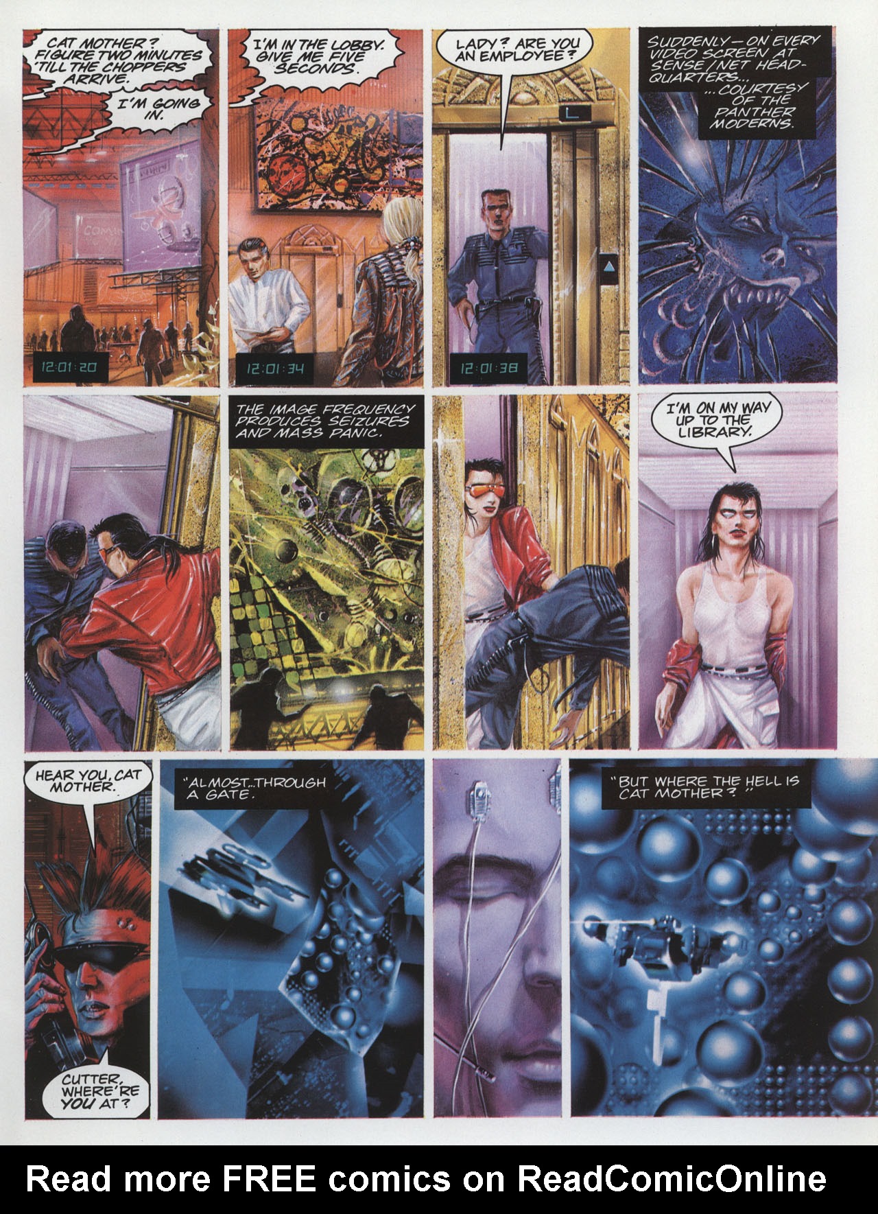 Read online Marvel Graphic Novel comic -  Issue #52 - Neuromancer - 43