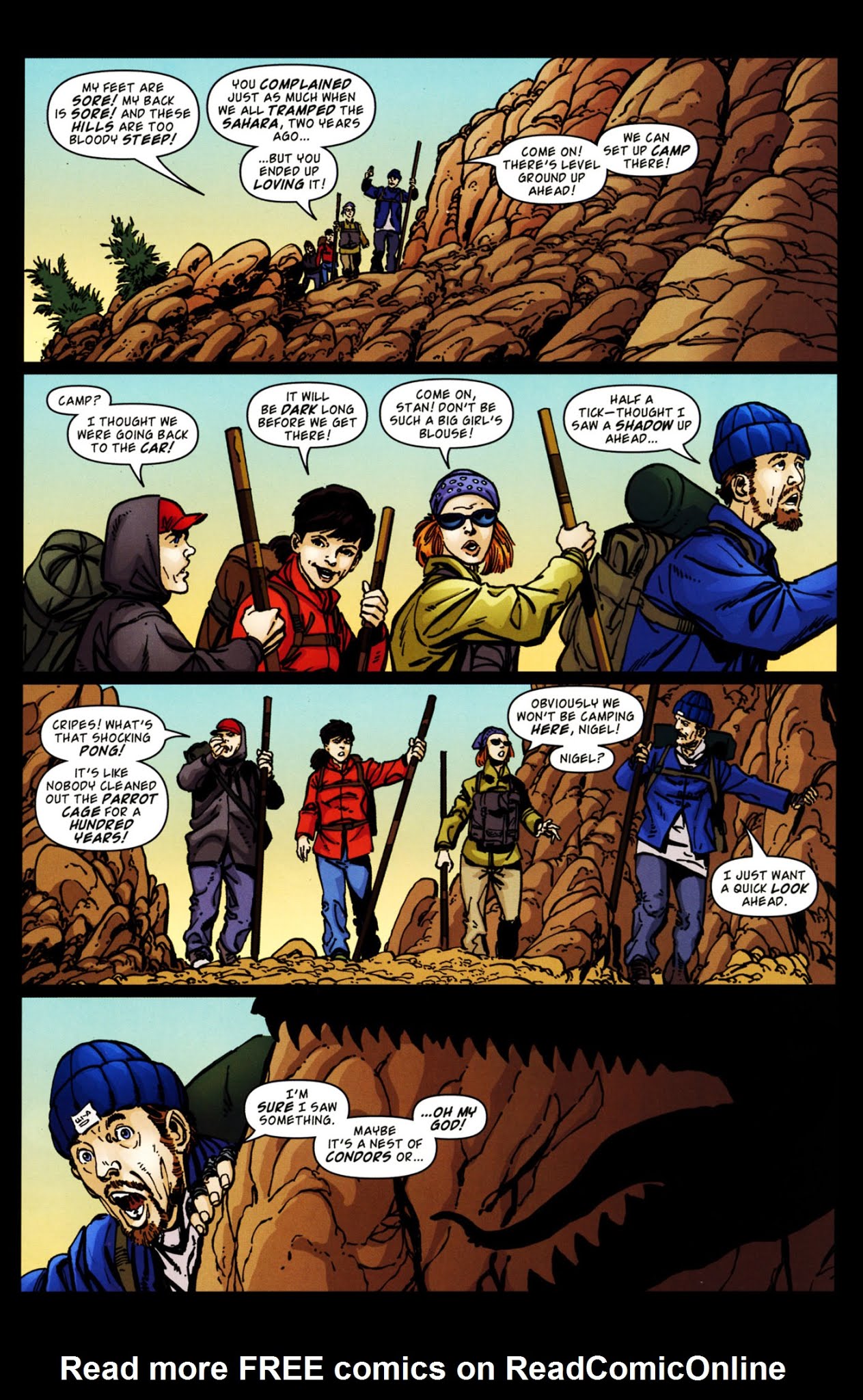 Read online Jurassic Park: The Devils in the Desert comic -  Issue #1 - 21