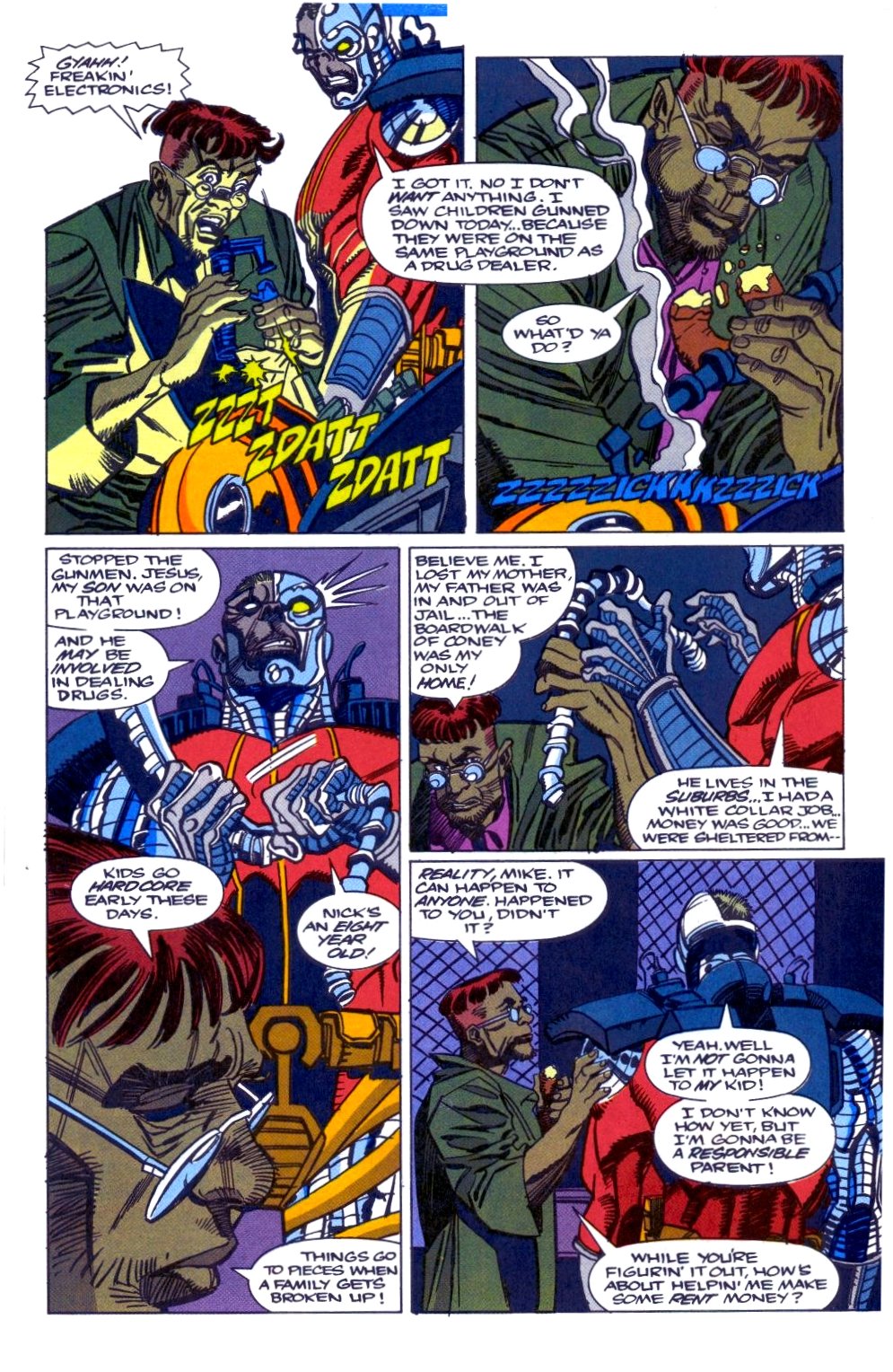 Read online Deathlok (1991) comic -  Issue #6 - 12