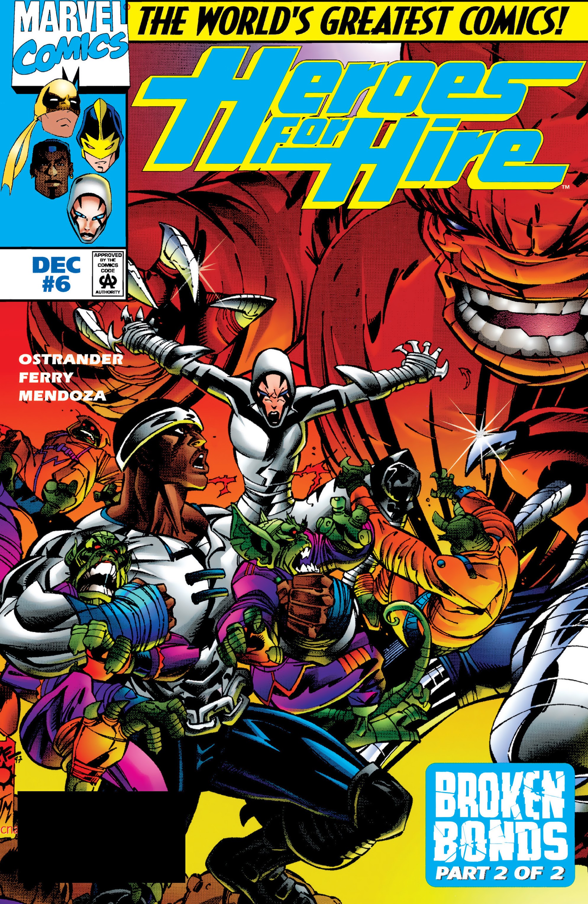 Read online Heroes For Hire (1997) comic -  Issue #6 - 1