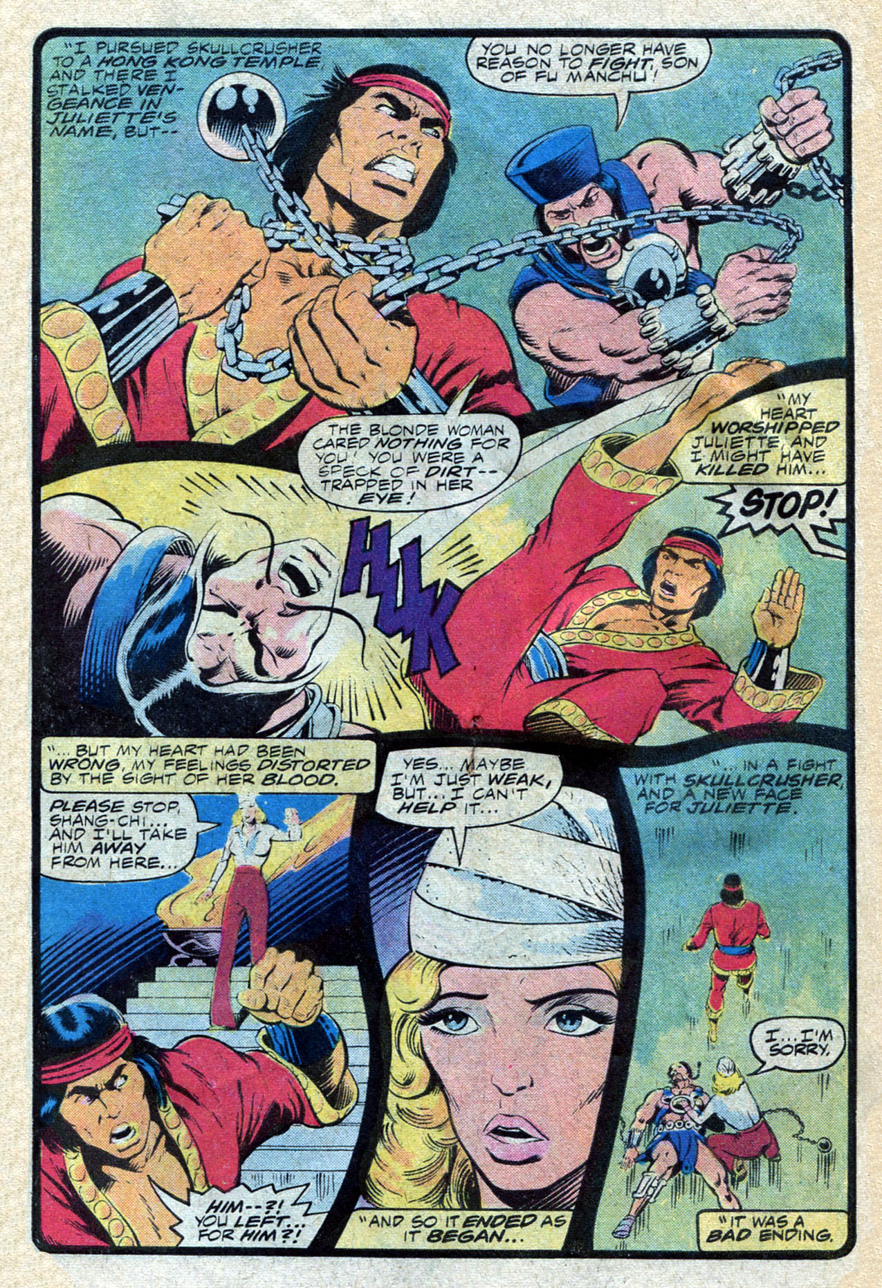 Read online Master of Kung Fu (1974) comic -  Issue #71 - 6