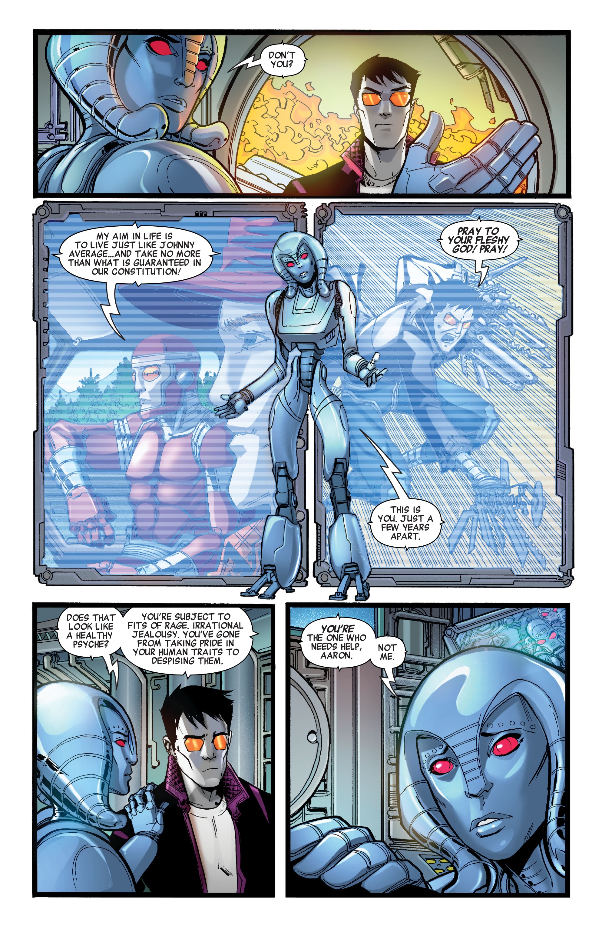 Read online Iron Man 2020: Robot Revolution - Force Works comic -  Issue # TPB (Part 1) - 21