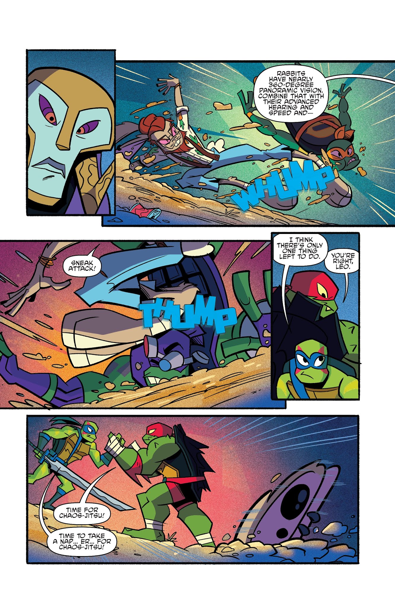 Read online Rise of the Teenage Mutant Ninja Turtles comic -  Issue #1 - 18