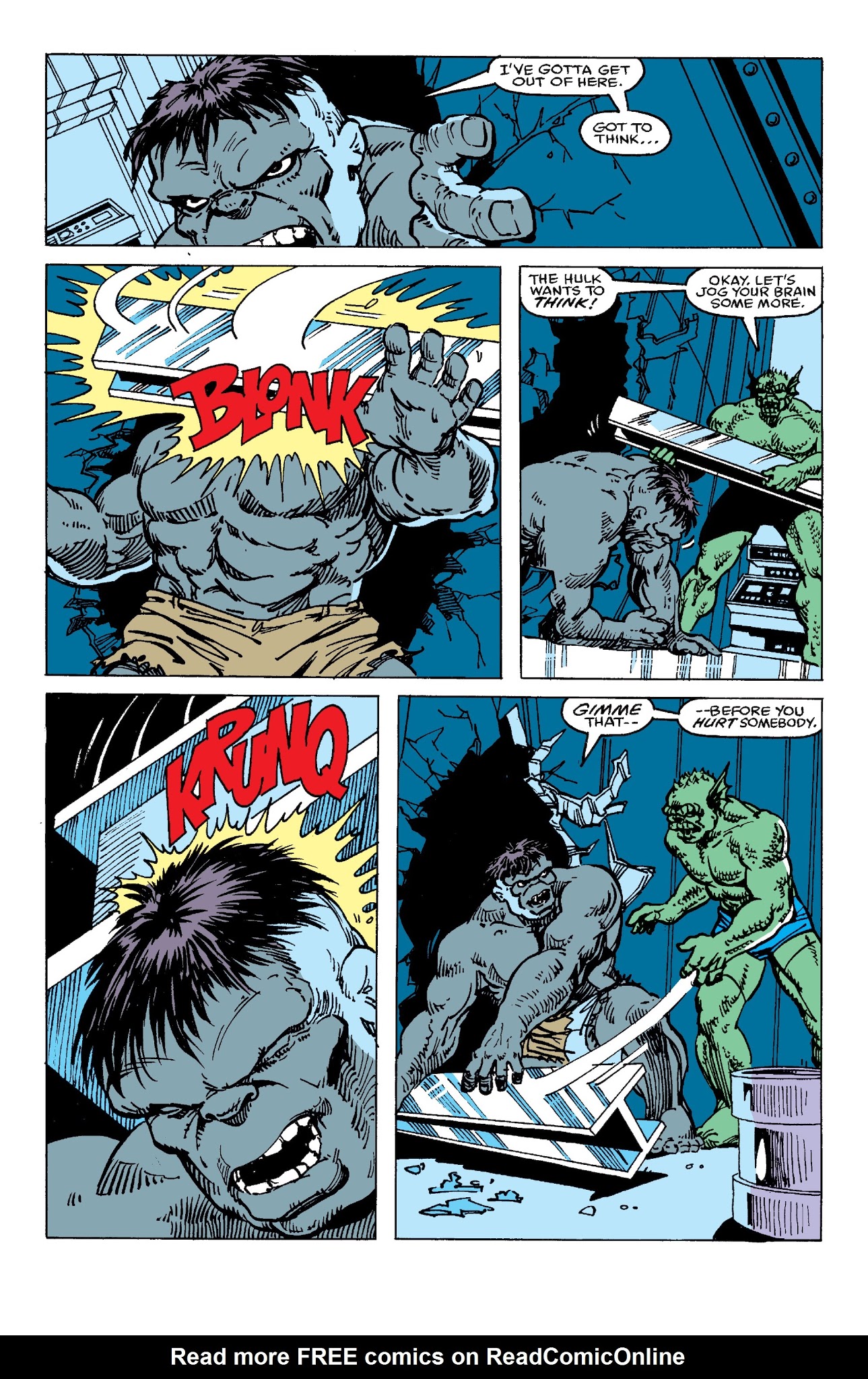 Read online Hulk Visionaries: Peter David comic -  Issue # TPB 5 - 21