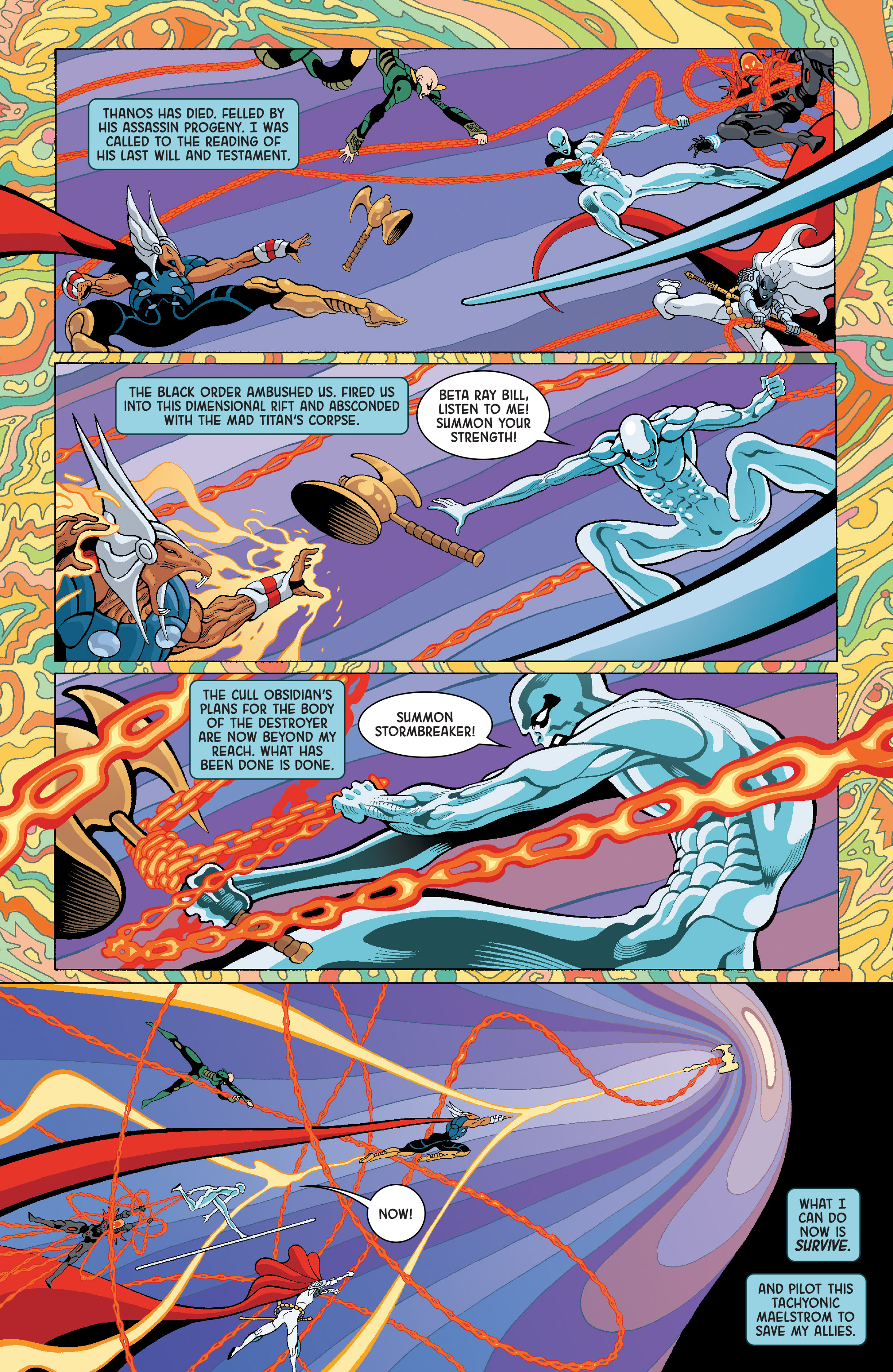 Read online Silver Surfer: Black comic -  Issue # _Director_s_Cut - 7