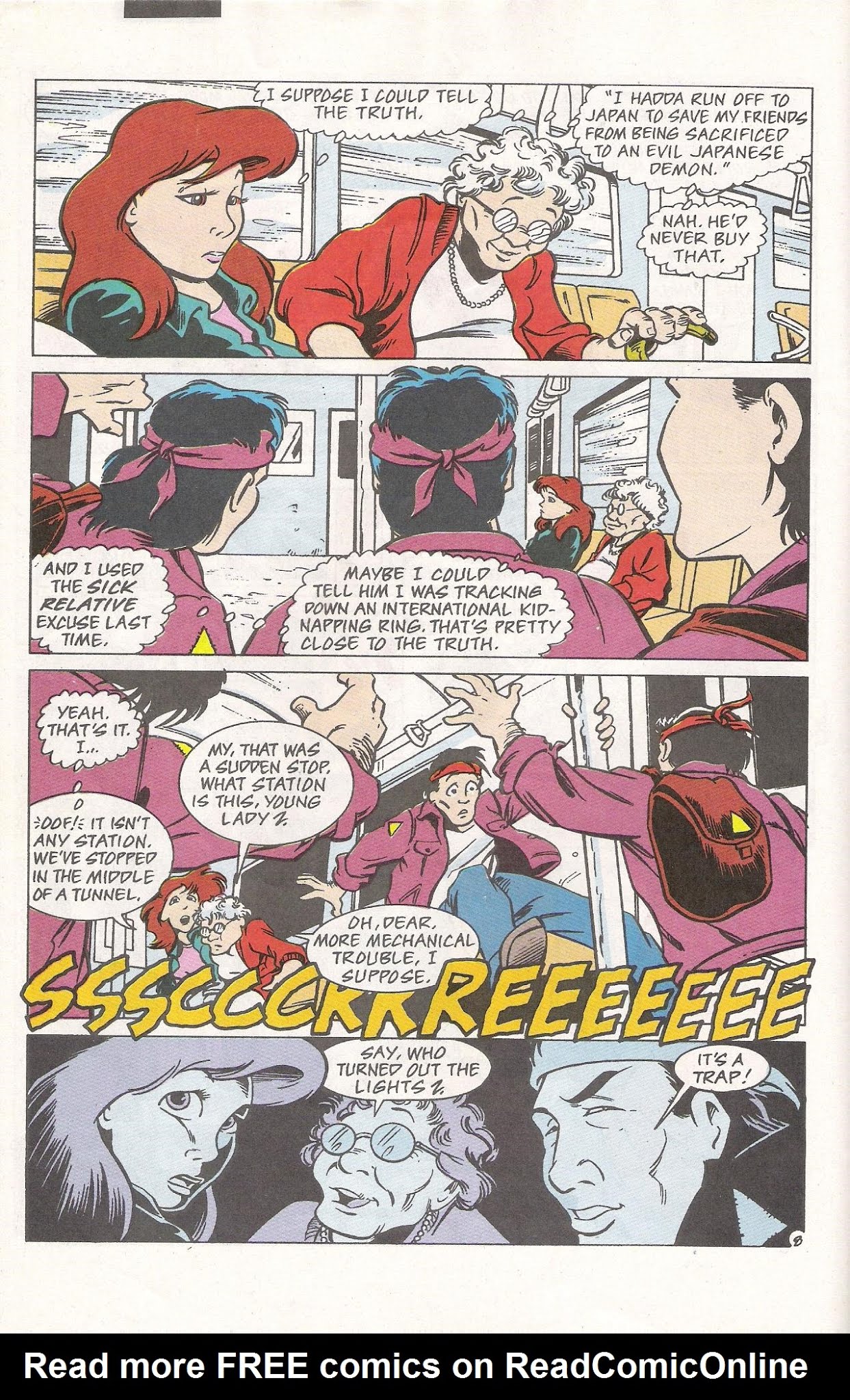 Read online Teenage Mutant Ninja Turtles Presents: April O'Neil comic -  Issue #1 - 10